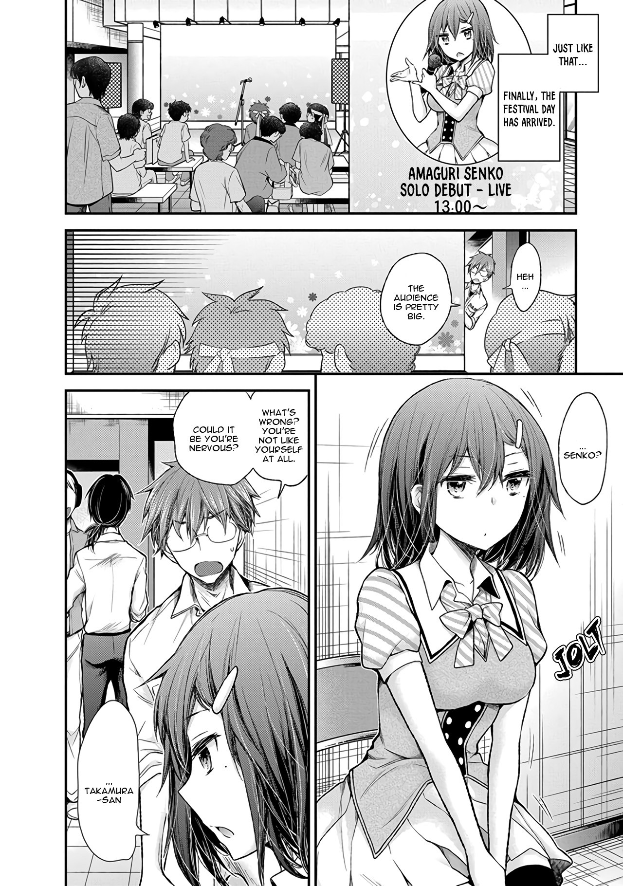Henjo - Hen na Joshi Kousei Amaguri Senko chapter 68 page 15