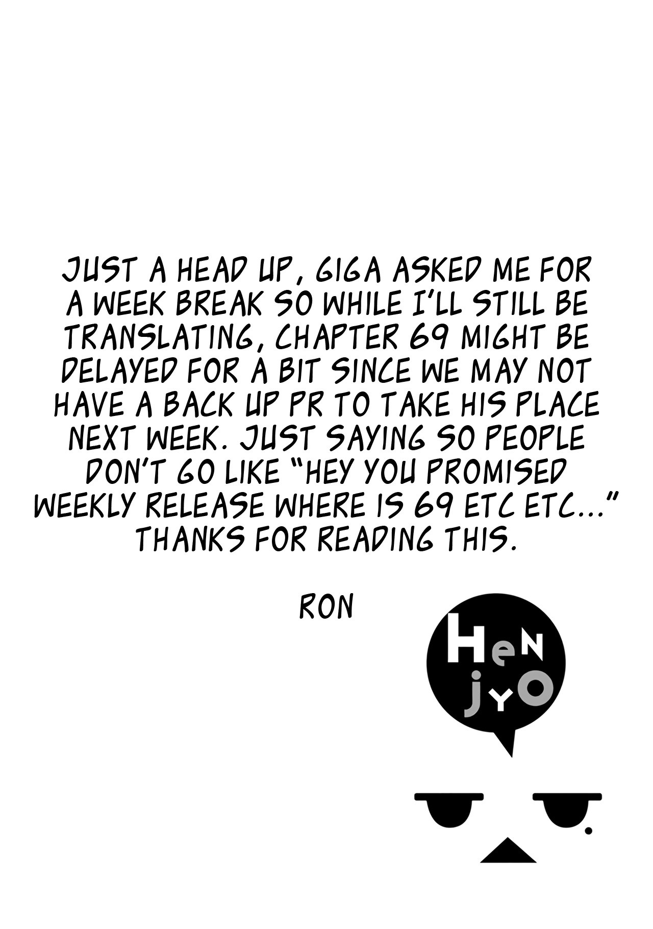 Henjo - Hen na Joshi Kousei Amaguri Senko chapter 68 page 23