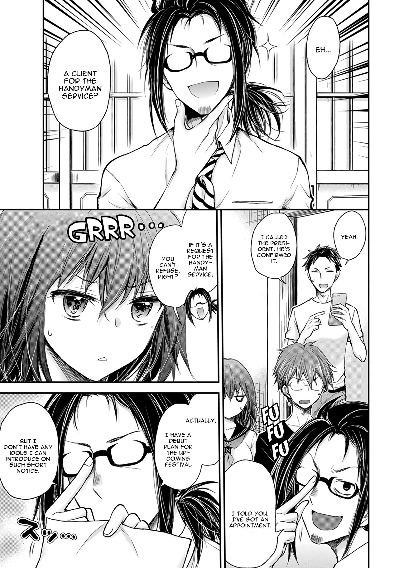 Henjo - Hen na Joshi Kousei Amaguri Senko chapter 68 page 8