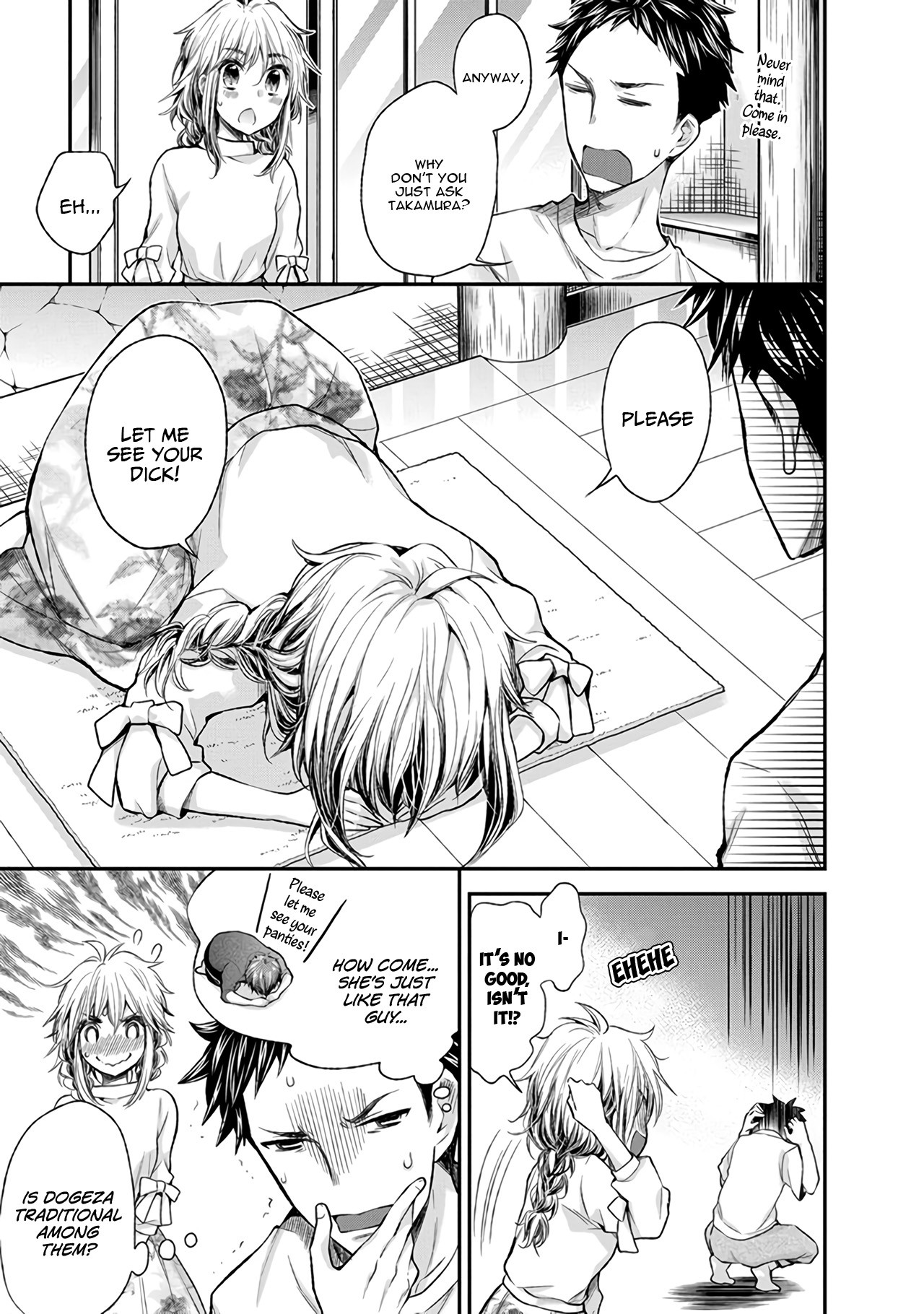 Henjo - Hen na Joshi Kousei Amaguri Senko chapter 72 page 10