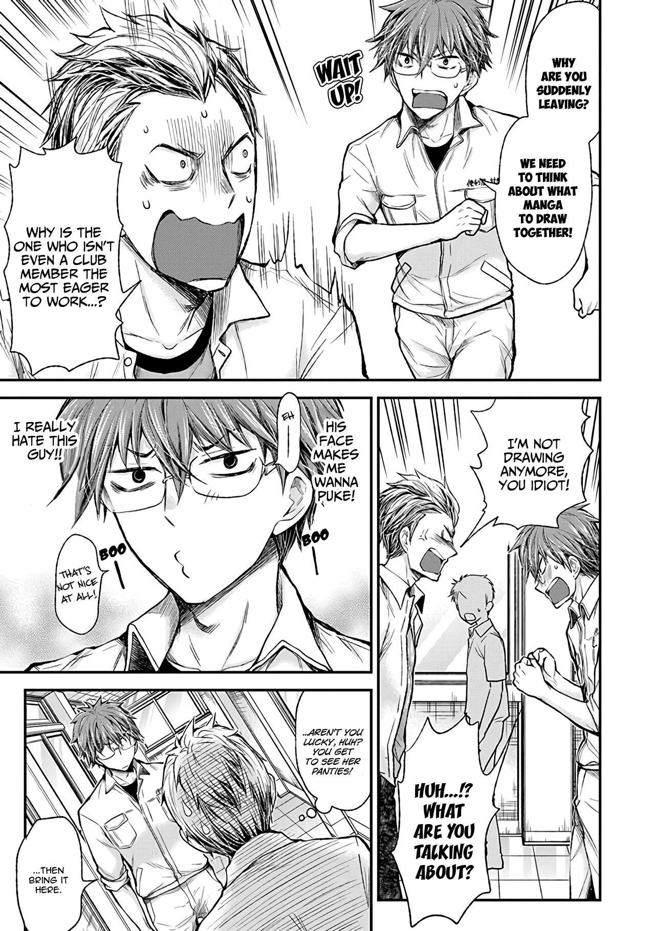 Henjo - Hen na Joshi Kousei Amaguri Senko chapter 75 page 12