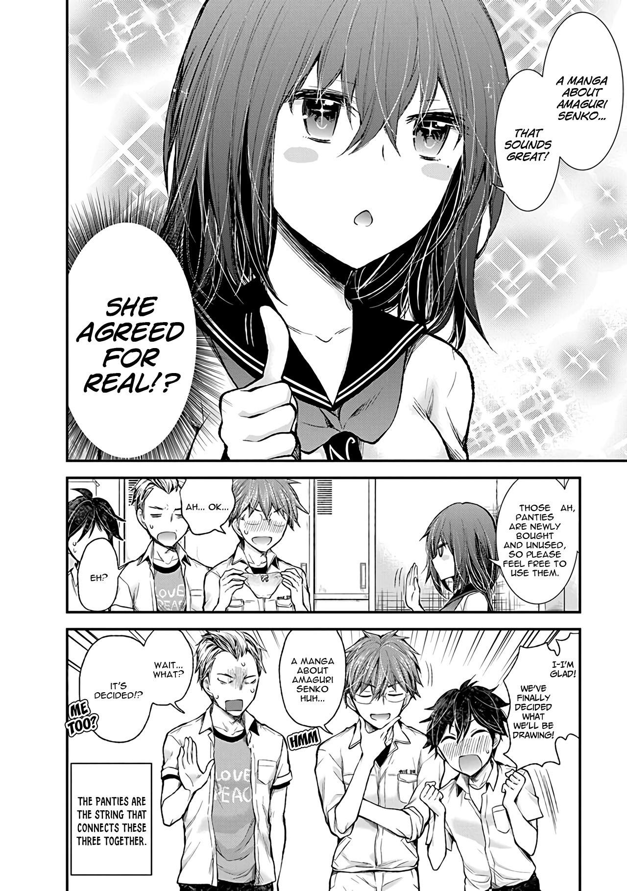 Henjo - Hen na Joshi Kousei Amaguri Senko chapter 75 page 21