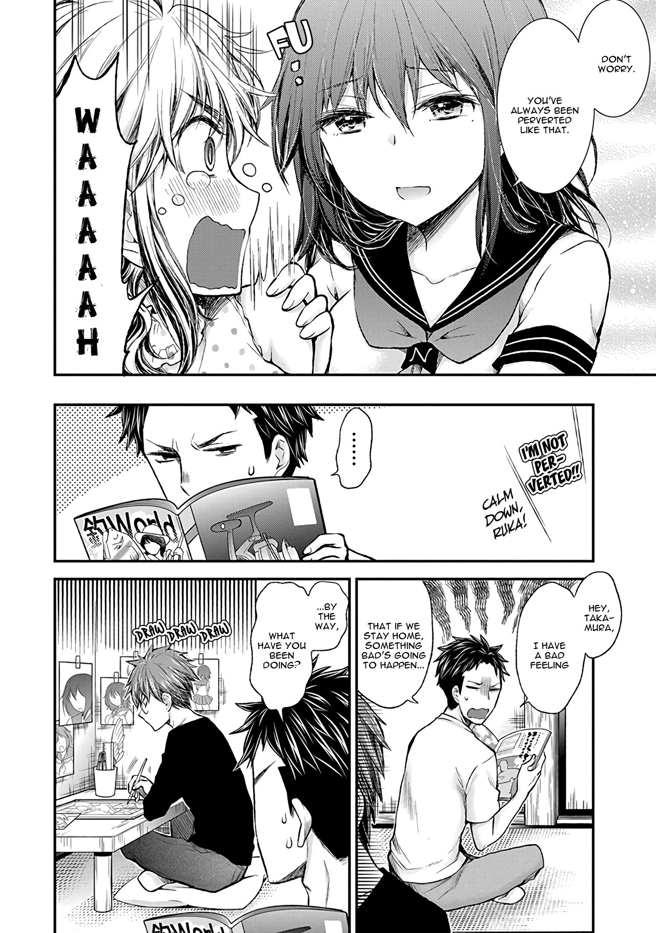 Henjo - Hen na Joshi Kousei Amaguri Senko chapter 76 page 7