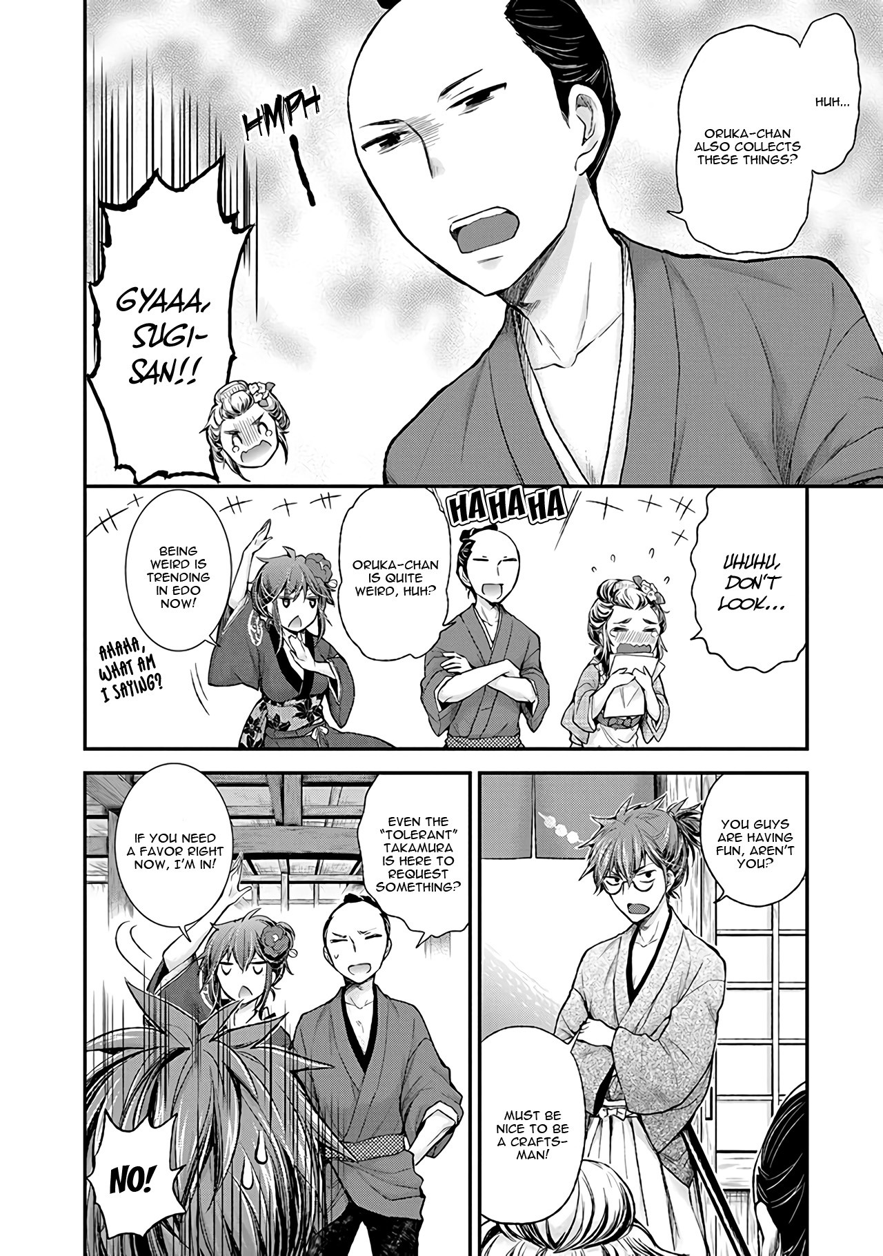 Henjo - Hen na Joshi Kousei Amaguri Senko chapter 77 page 11