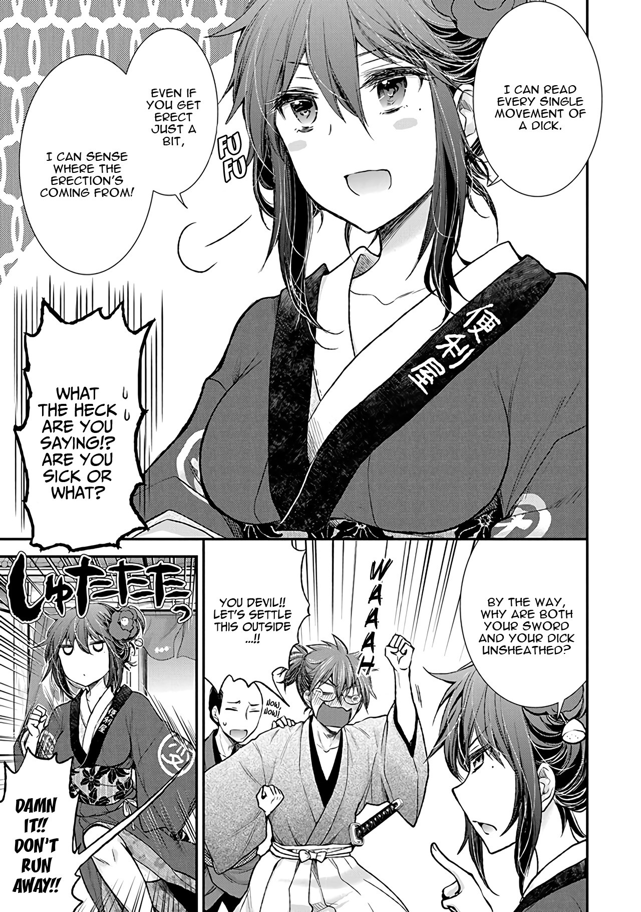 Henjo - Hen na Joshi Kousei Amaguri Senko chapter 77 page 8