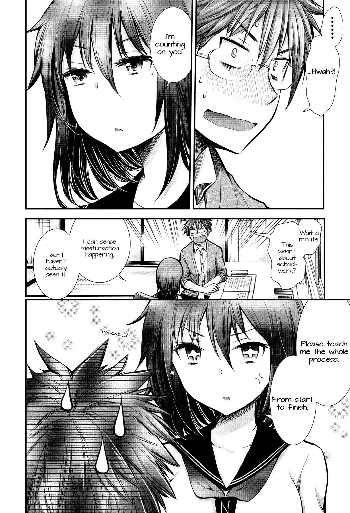 Henjo - Hen na Joshi Kousei Amaguri Senko chapter 8 page 14