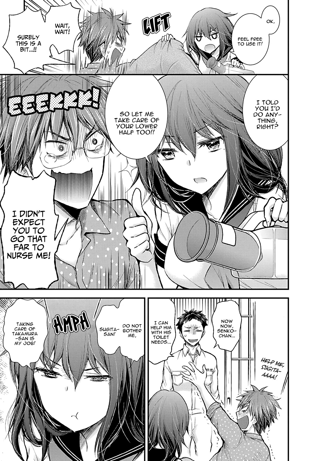 Henjo - Hen na Joshi Kousei Amaguri Senko chapter 80 page 10