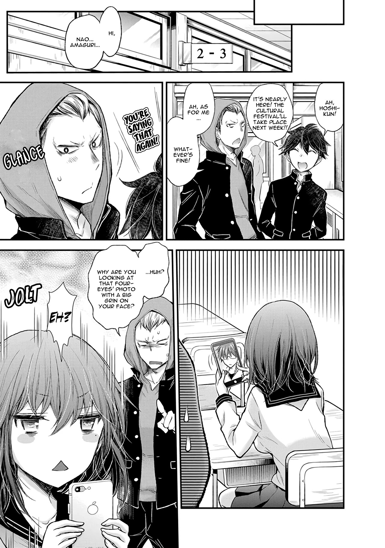 Henjo - Hen na Joshi Kousei Amaguri Senko chapter 83 page 4