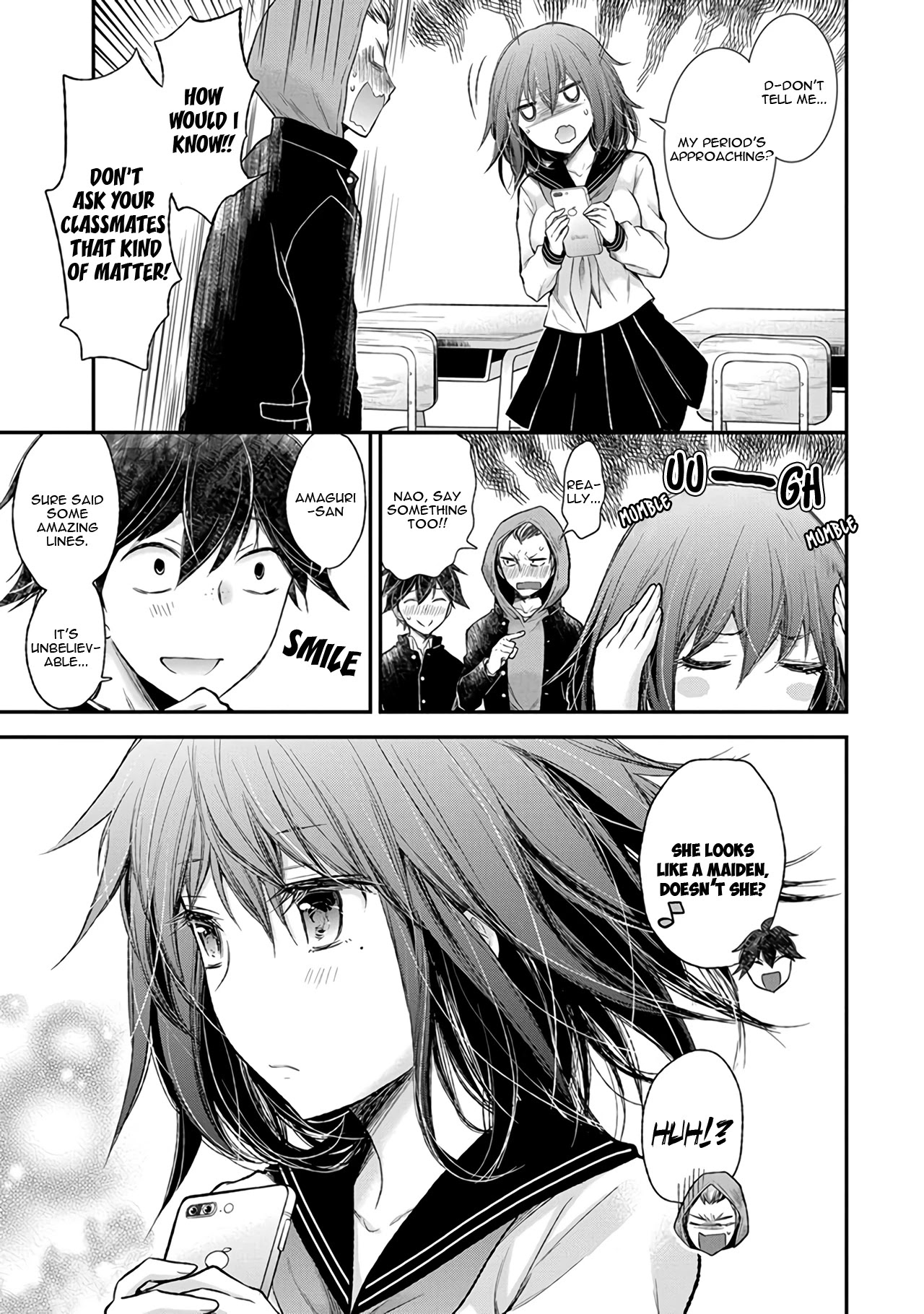 Henjo - Hen na Joshi Kousei Amaguri Senko chapter 83 page 6
