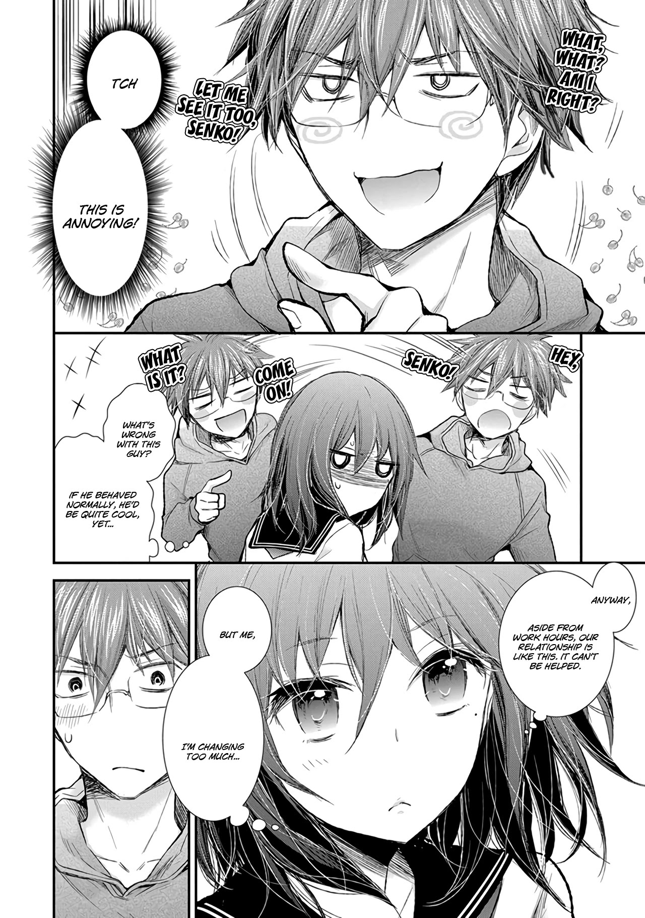 Henjo - Hen na Joshi Kousei Amaguri Senko chapter 83 page 9