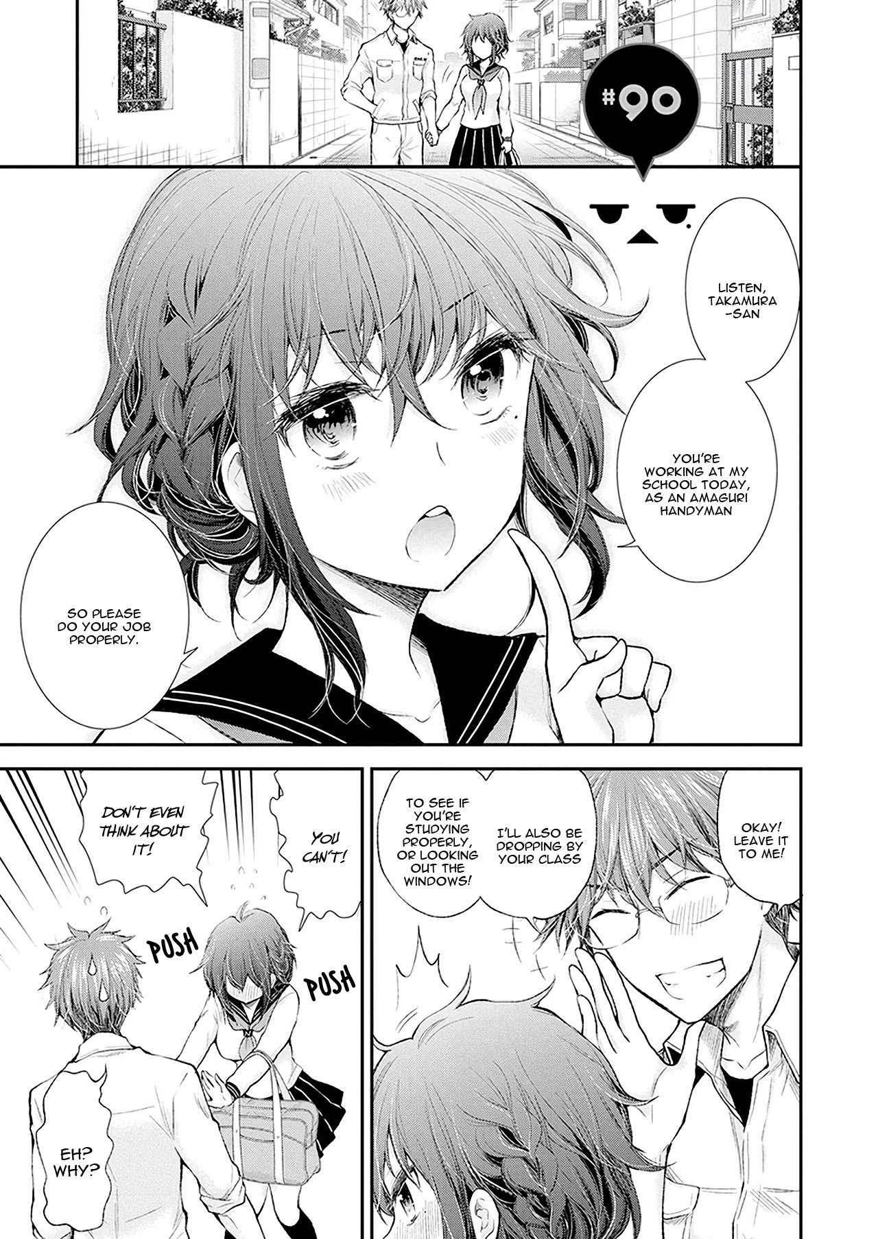 Henjo - Hen na Joshi Kousei Amaguri Senko chapter 90 page 4