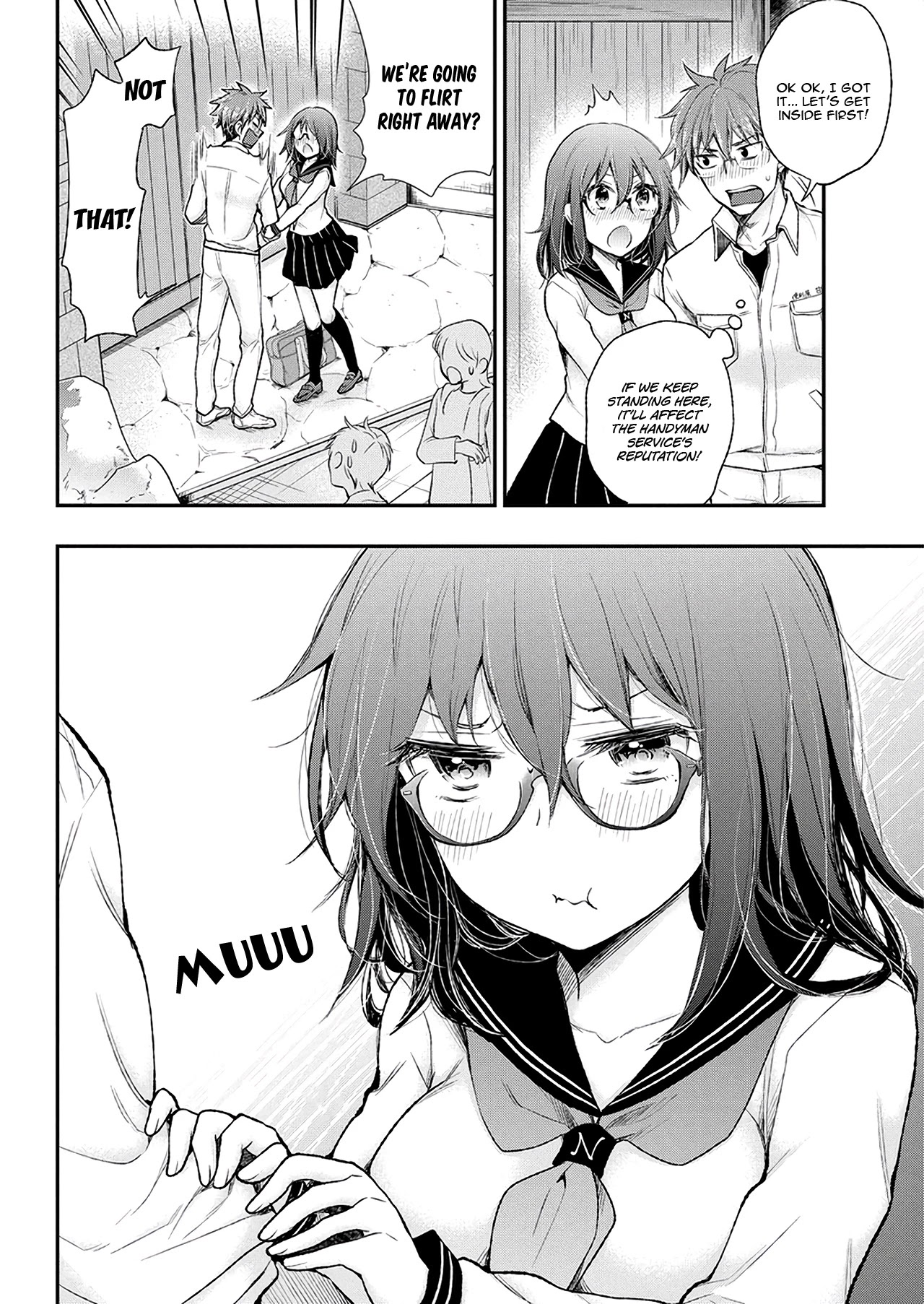 Henjo - Hen na Joshi Kousei Amaguri Senko chapter 91 page 10