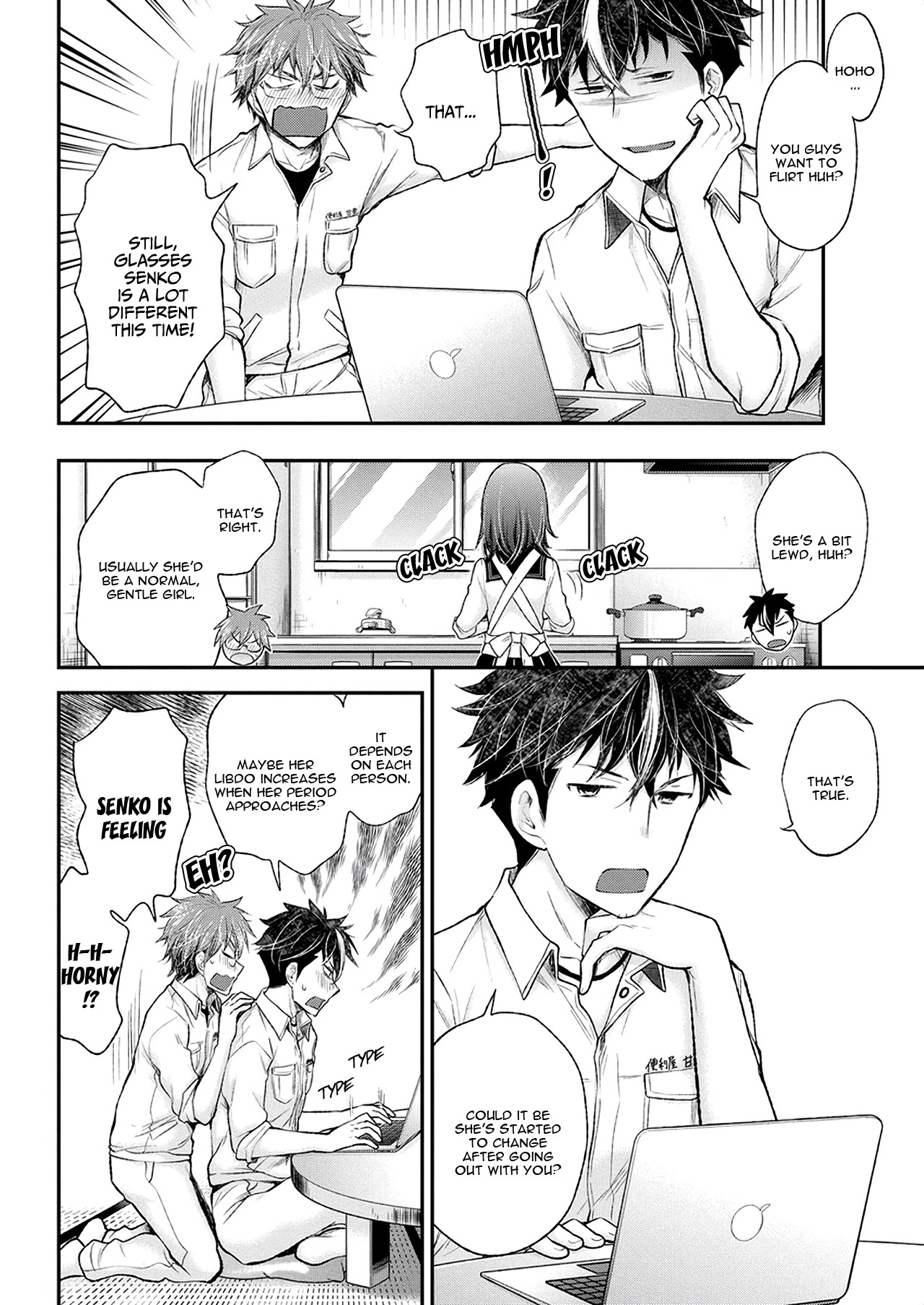 Henjo - Hen na Joshi Kousei Amaguri Senko chapter 91 page 12