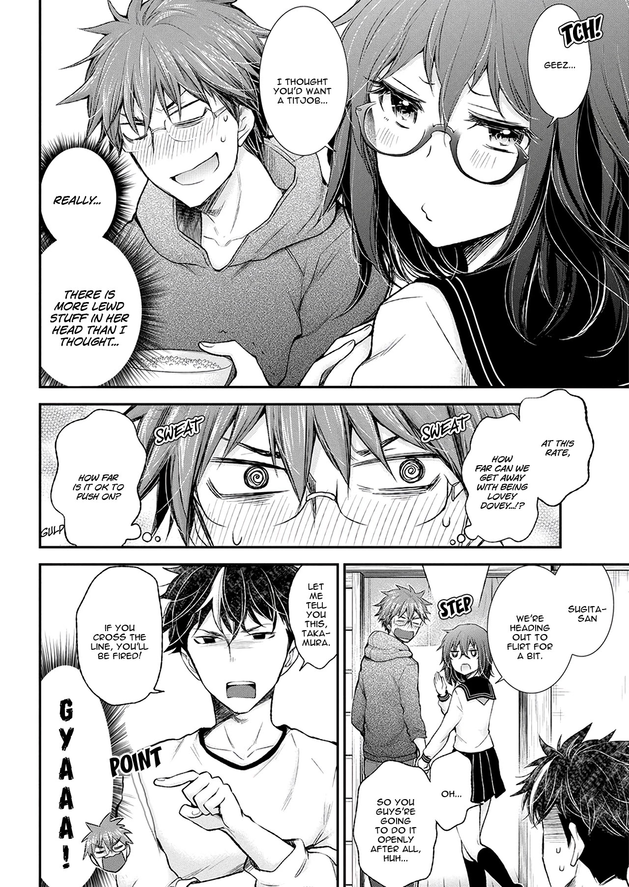 Henjo - Hen na Joshi Kousei Amaguri Senko chapter 91 page 14
