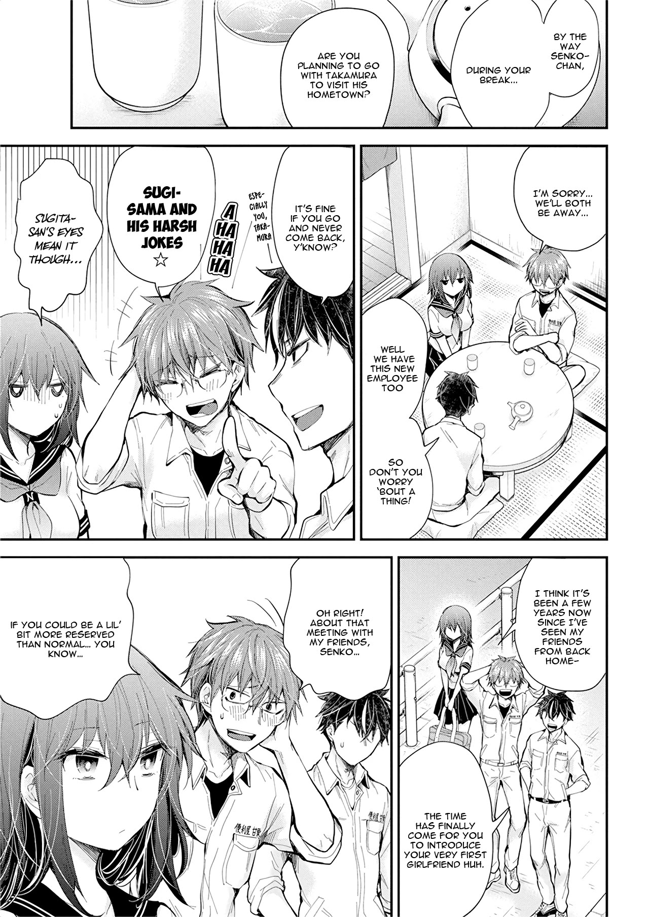 Henjo - Hen na Joshi Kousei Amaguri Senko chapter 96 page 5