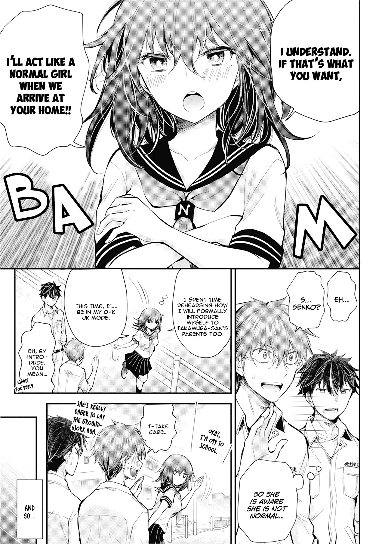 Henjo - Hen na Joshi Kousei Amaguri Senko chapter 96 page 7