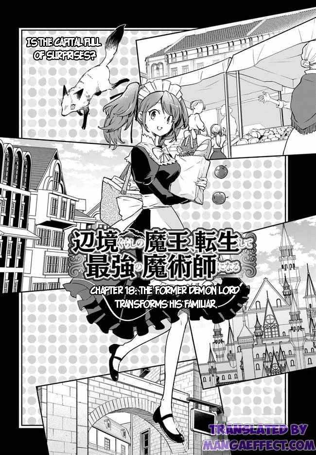 Henkyou Gurashi no Maou, Tensei shite Saikyou no Majutsushi ni naru chapter 18 page 4