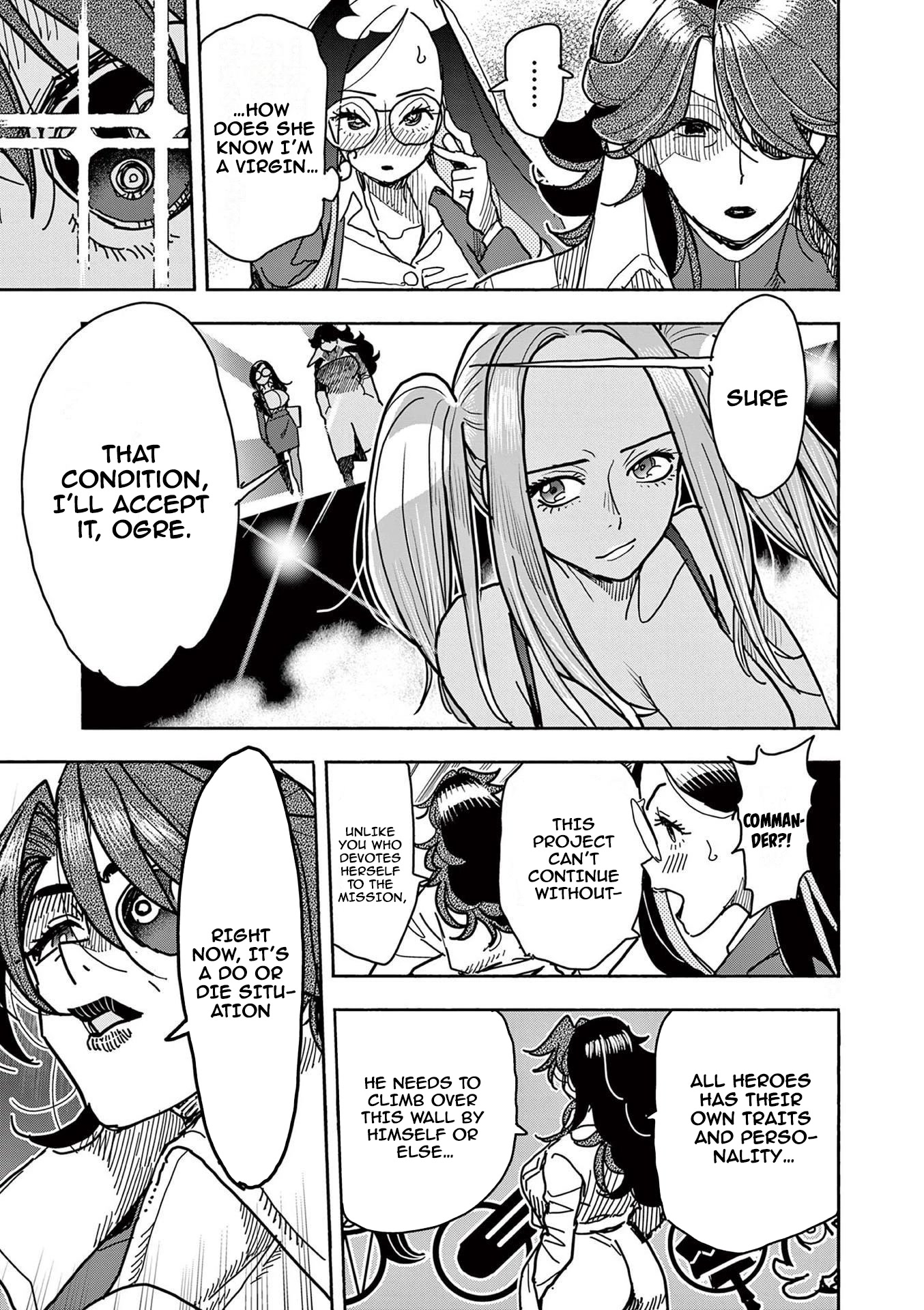 Hero Girl × Healer Boy: Touch or Death chapter 13 page 7