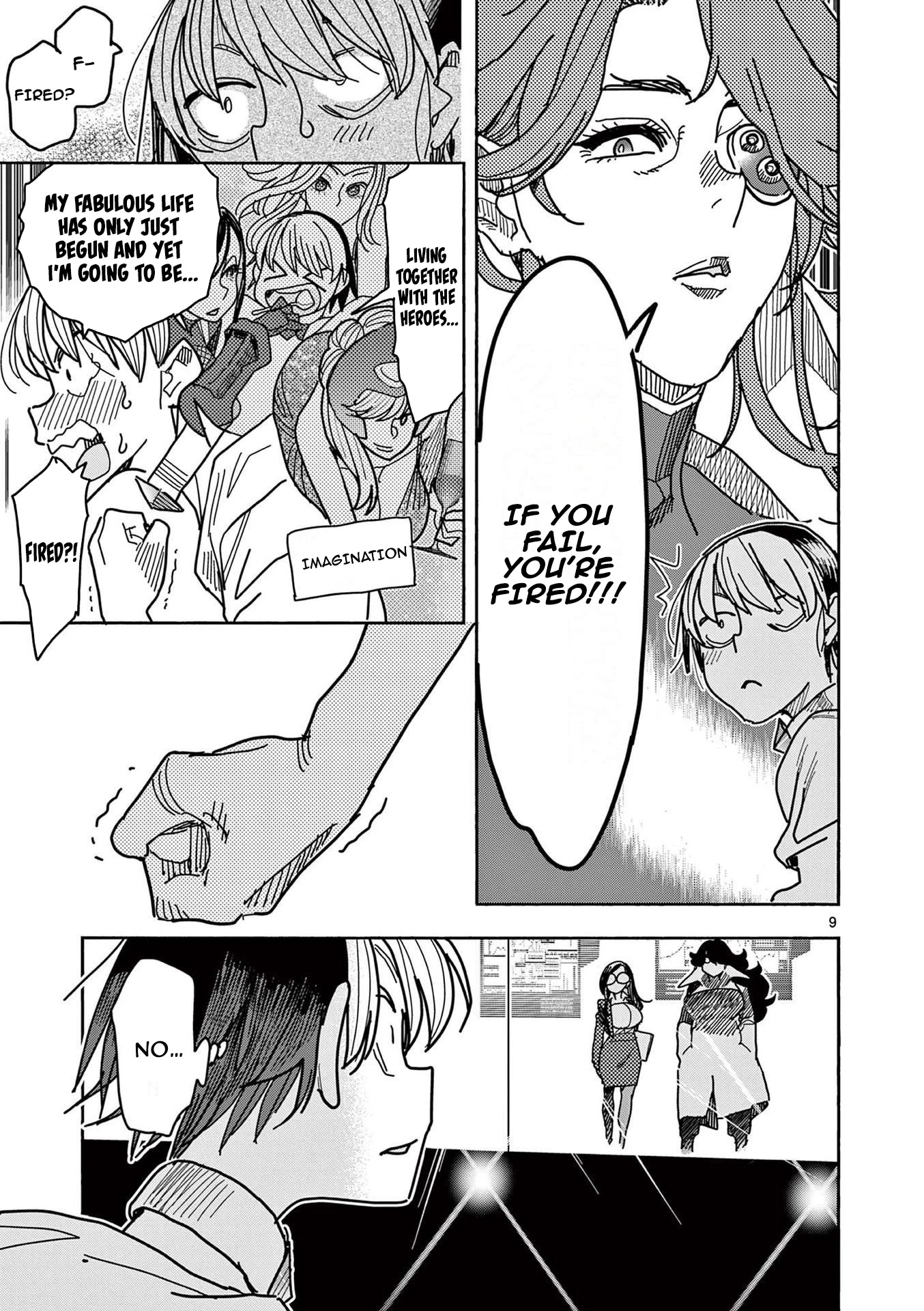 Hero Girl × Healer Boy: Touch or Death chapter 13 page 9