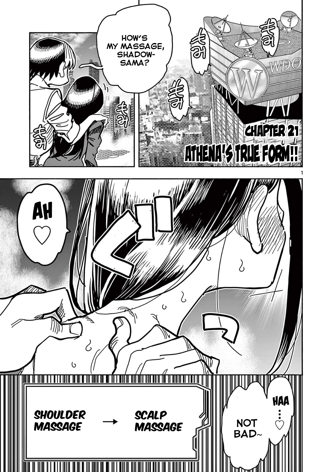 Hero Girl × Healer Boy: Touch or Death chapter 21 page 1