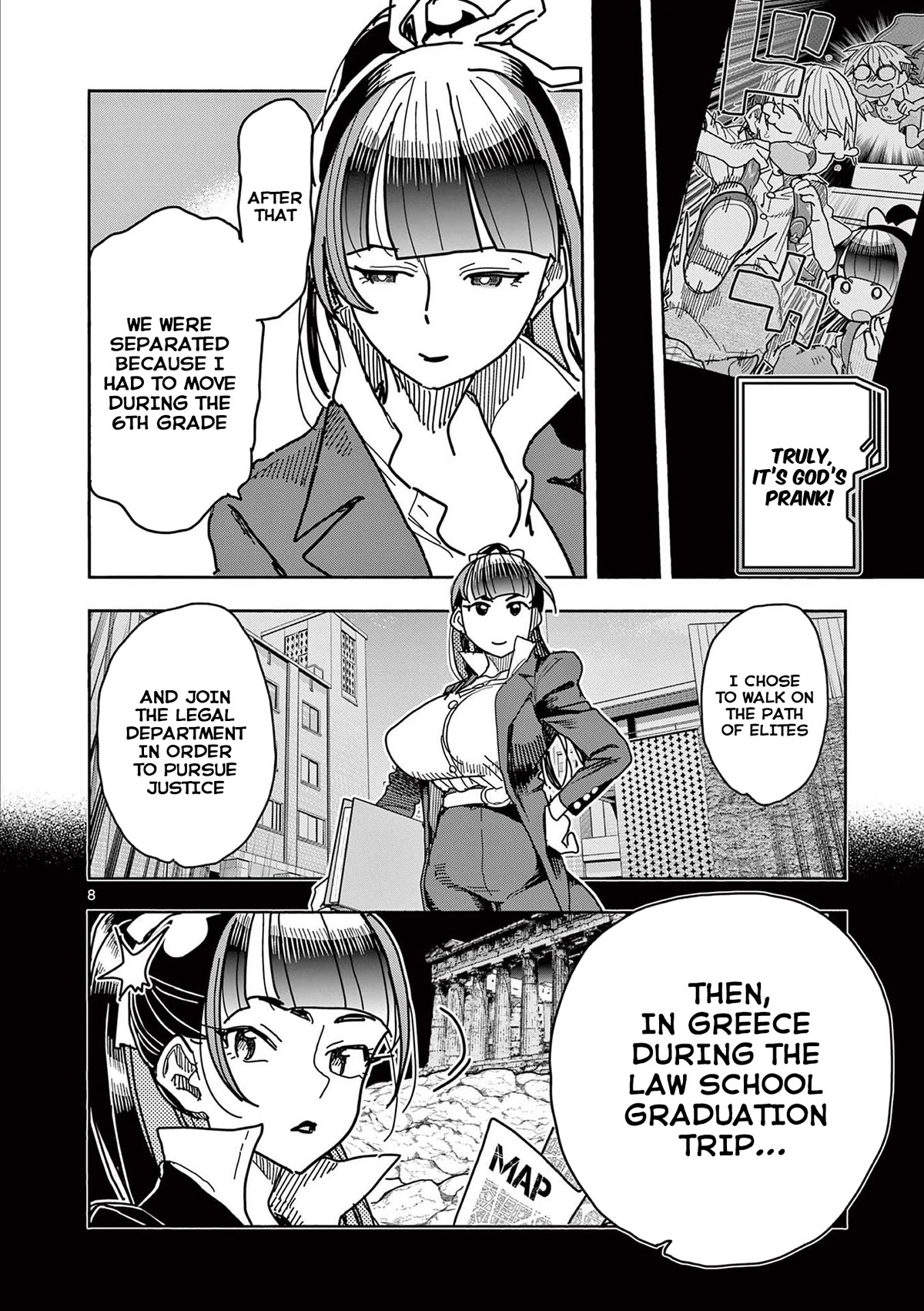 Hero Girl × Healer Boy: Touch or Death chapter 22 page 8