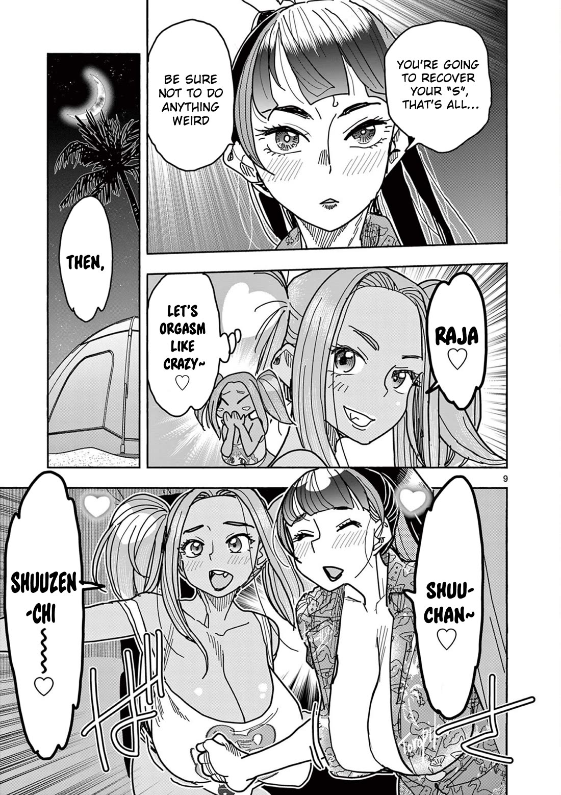 Hero Girl × Healer Boy: Touch or Death chapter 34 page 9