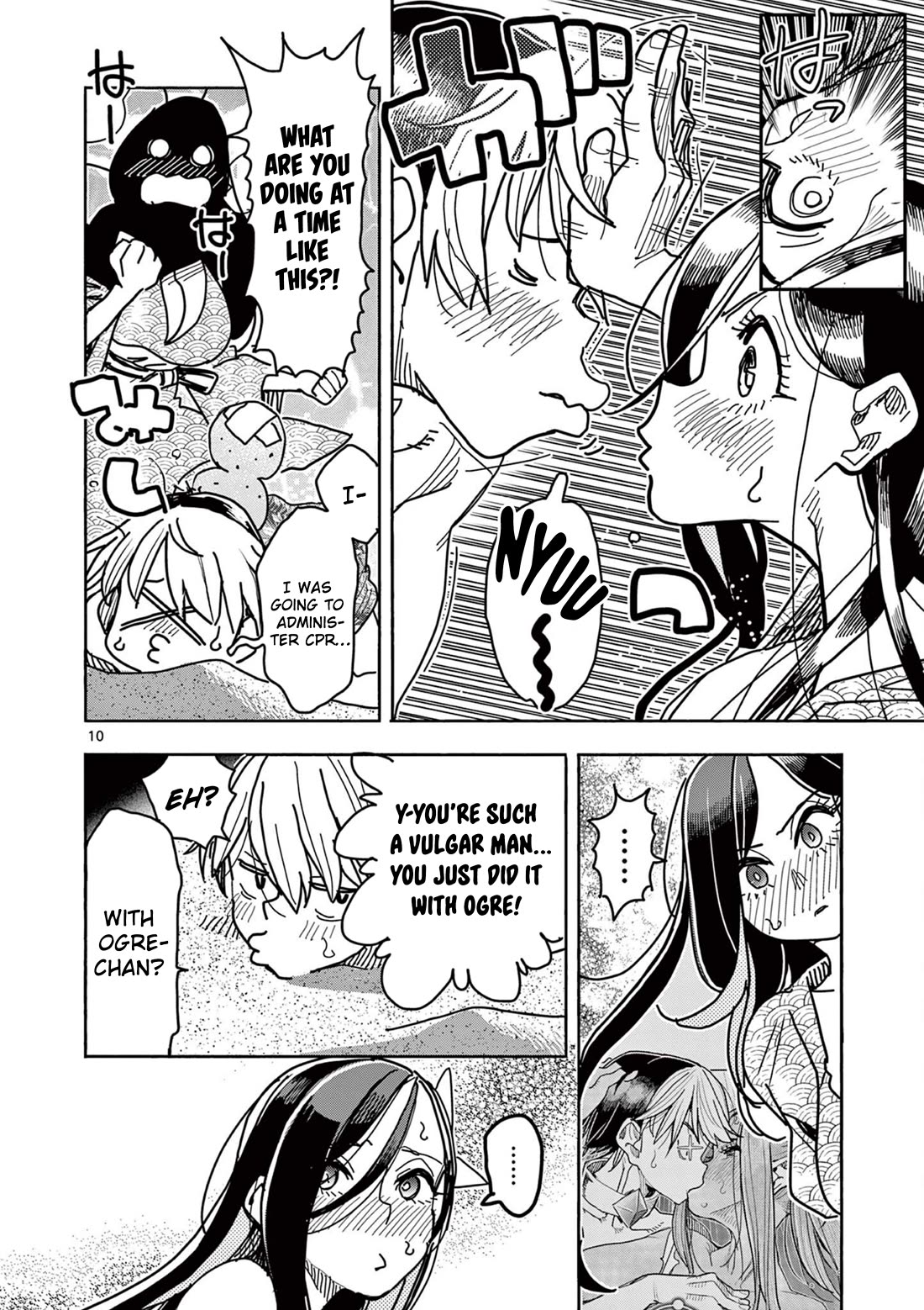 Hero Girl × Healer Boy: Touch or Death chapter 36 page 10