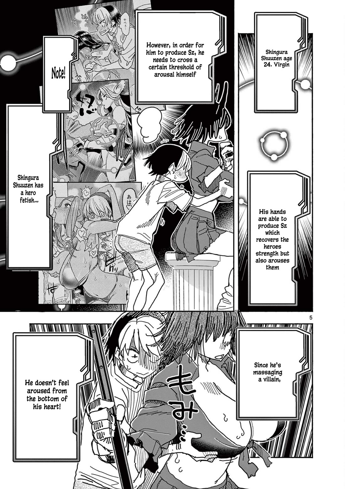 Hero Girl × Healer Boy: Touch or Death chapter 52 page 5