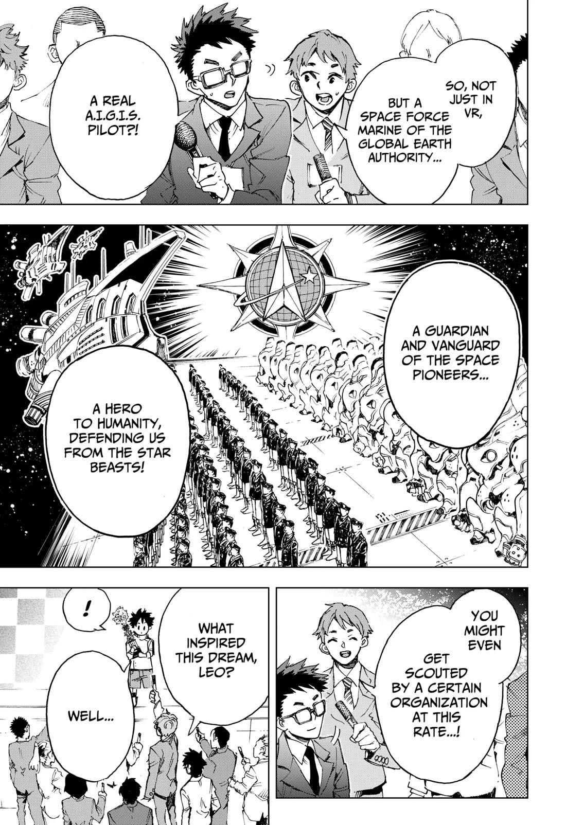 Hero Organization chapter 1 page 13