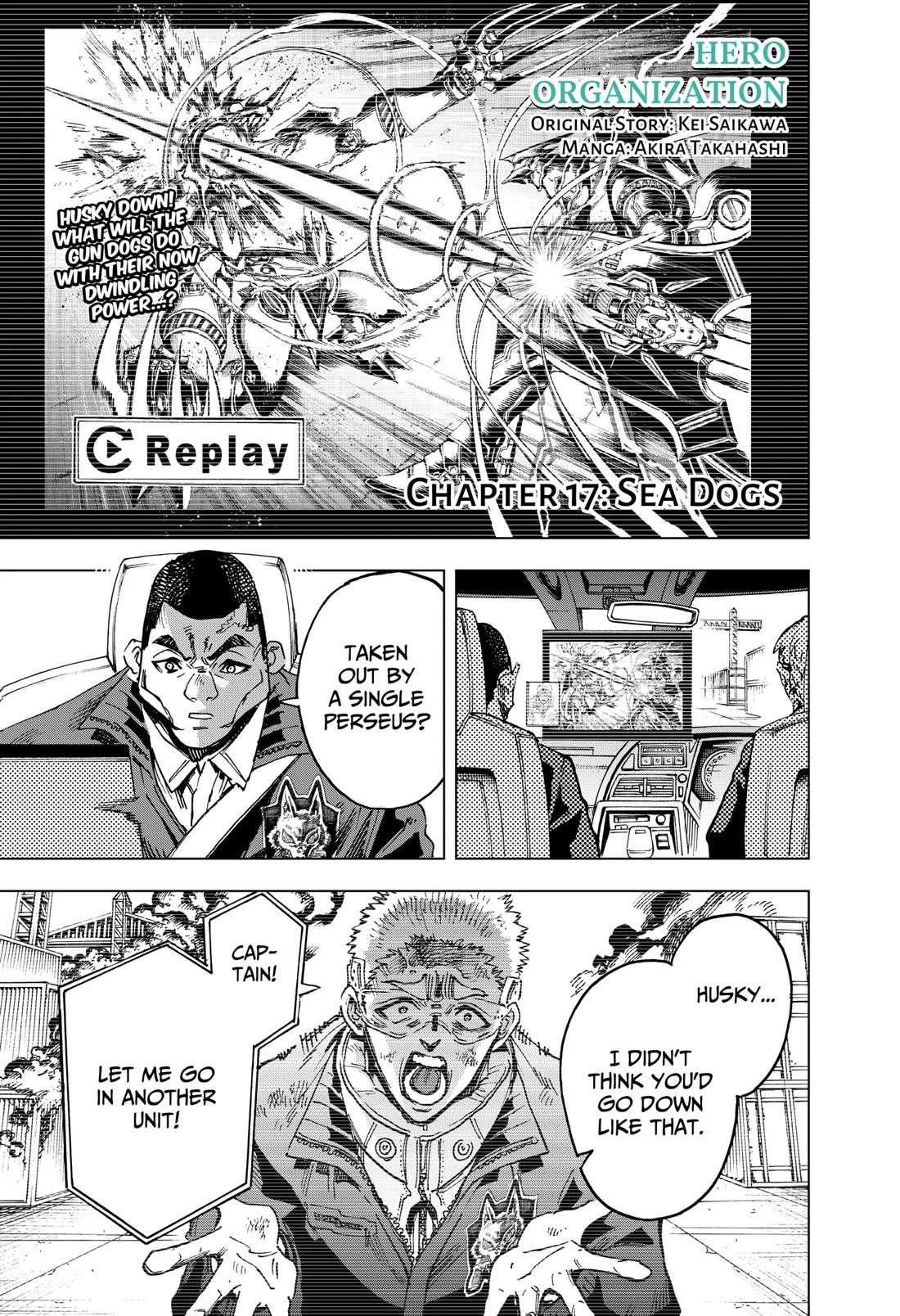 Hero Organization chapter 17 page 1