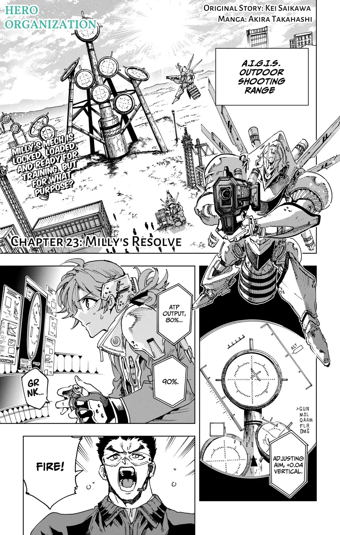 Hero Organization chapter 23 page 1