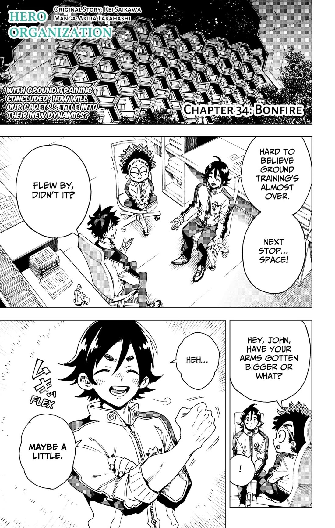 Hero Organization chapter 34 page 1