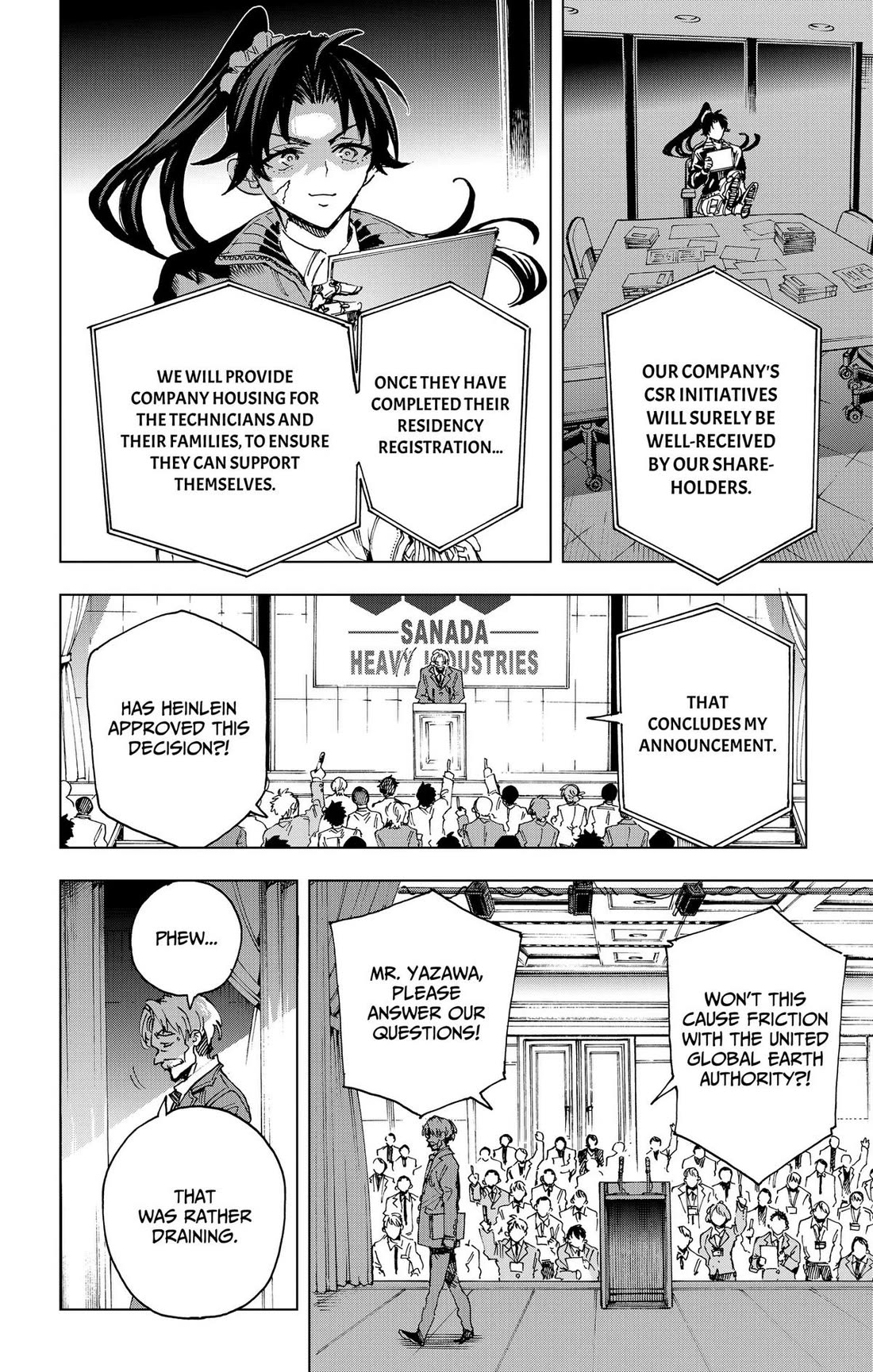 Hero Organization chapter 60 page 12