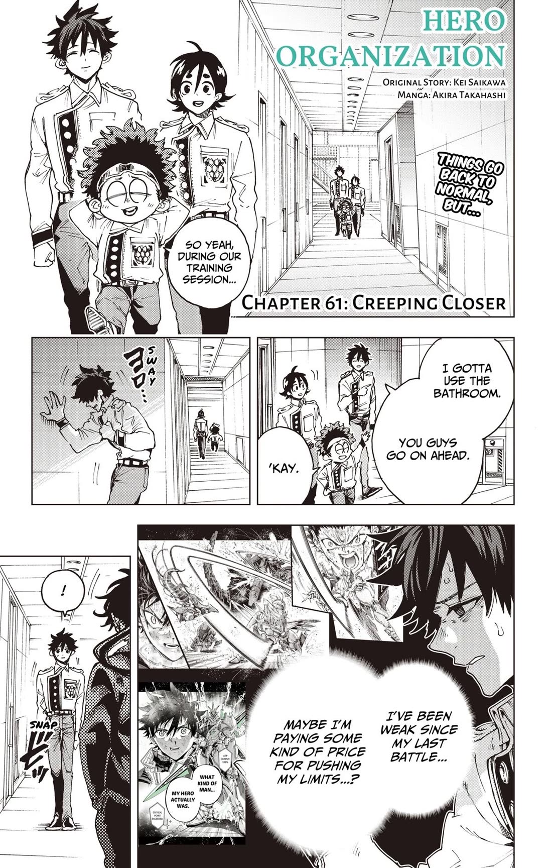 Hero Organization chapter 61 page 1