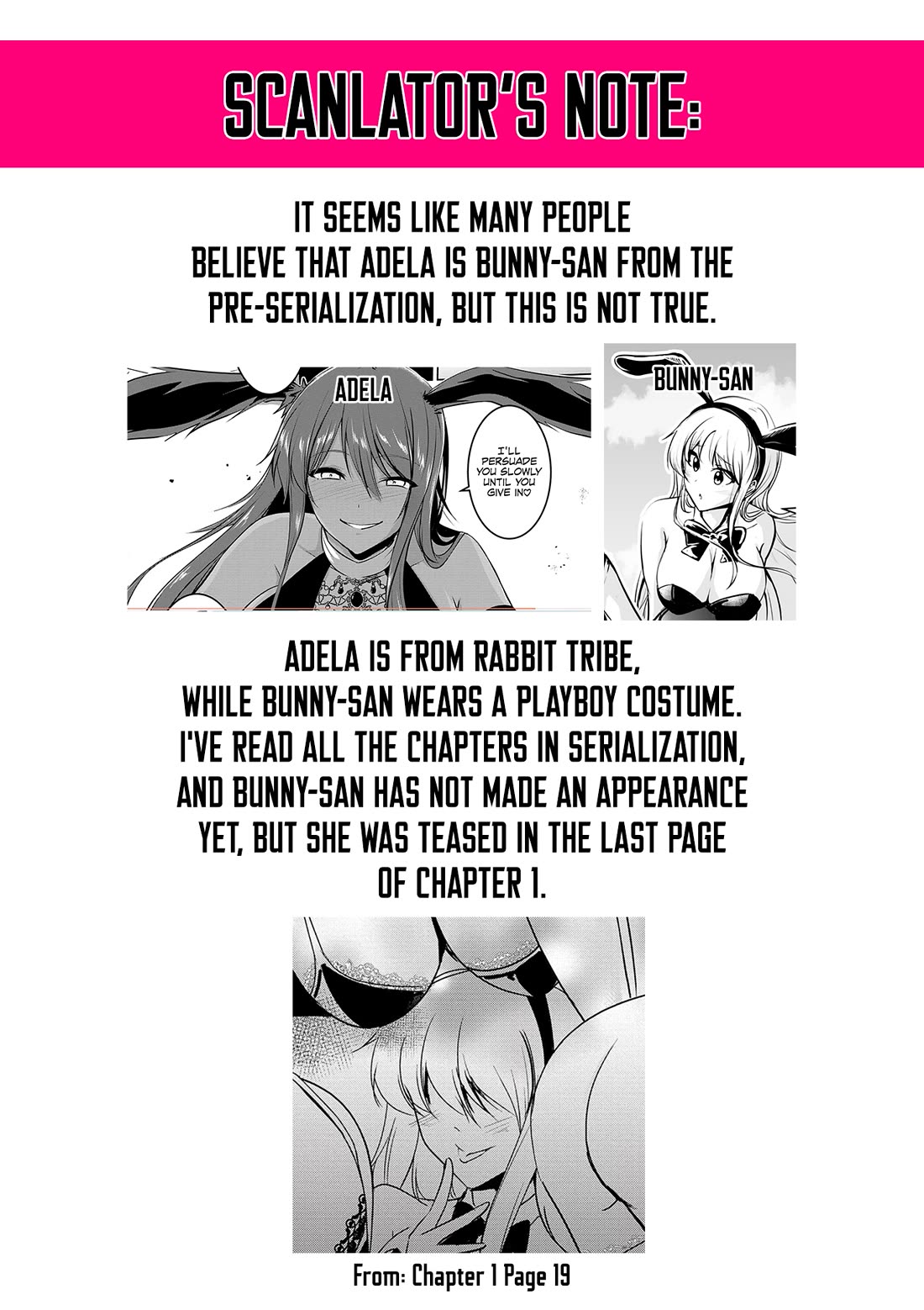 Hero-Sama, I Hope You Had Fun Last Night. chapter 4 page 1