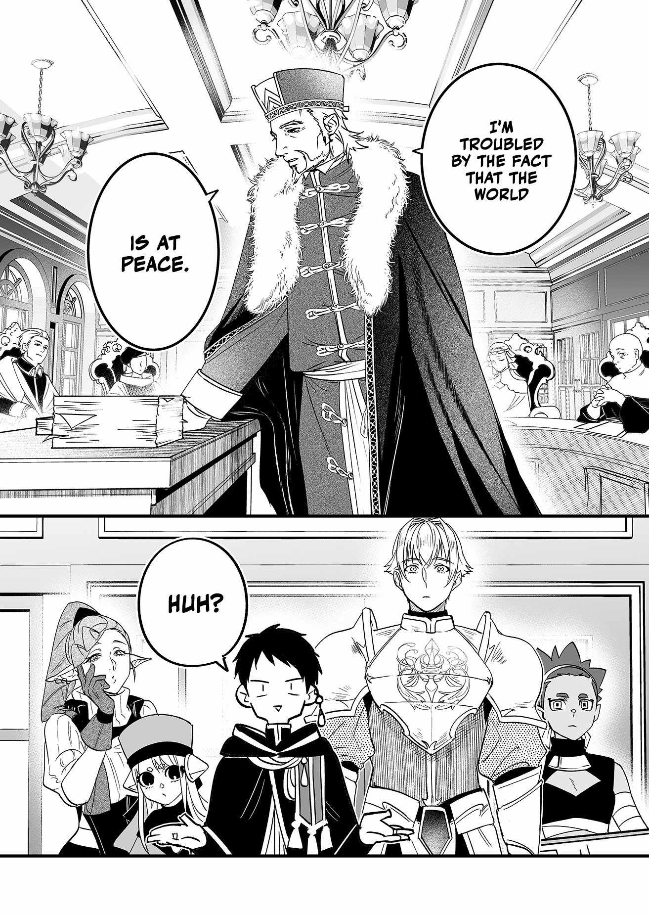 Hero's Party Want to Experience LOVE chapter 1 page 9