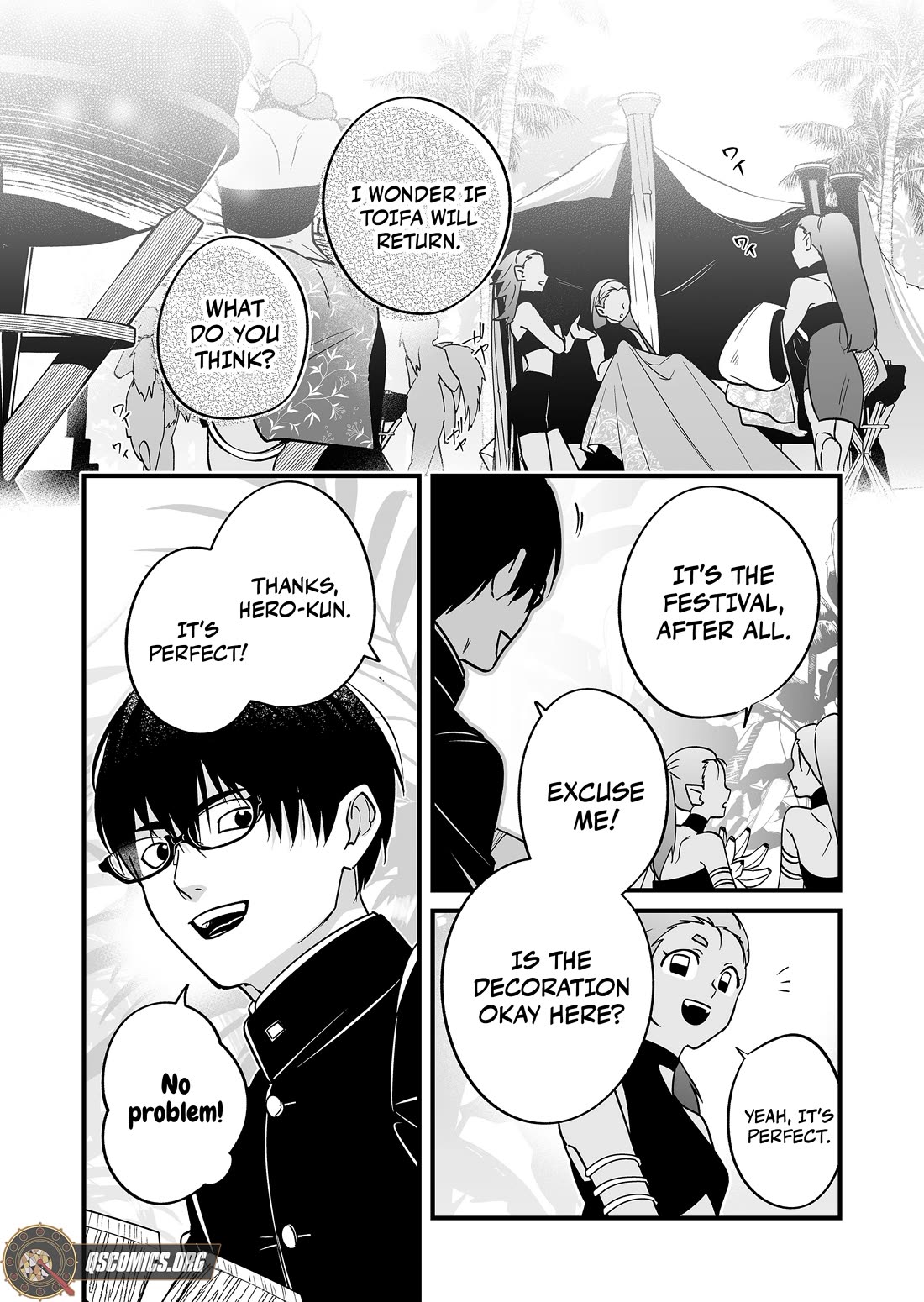 Hero's Party Want to Experience LOVE chapter 25 page 11