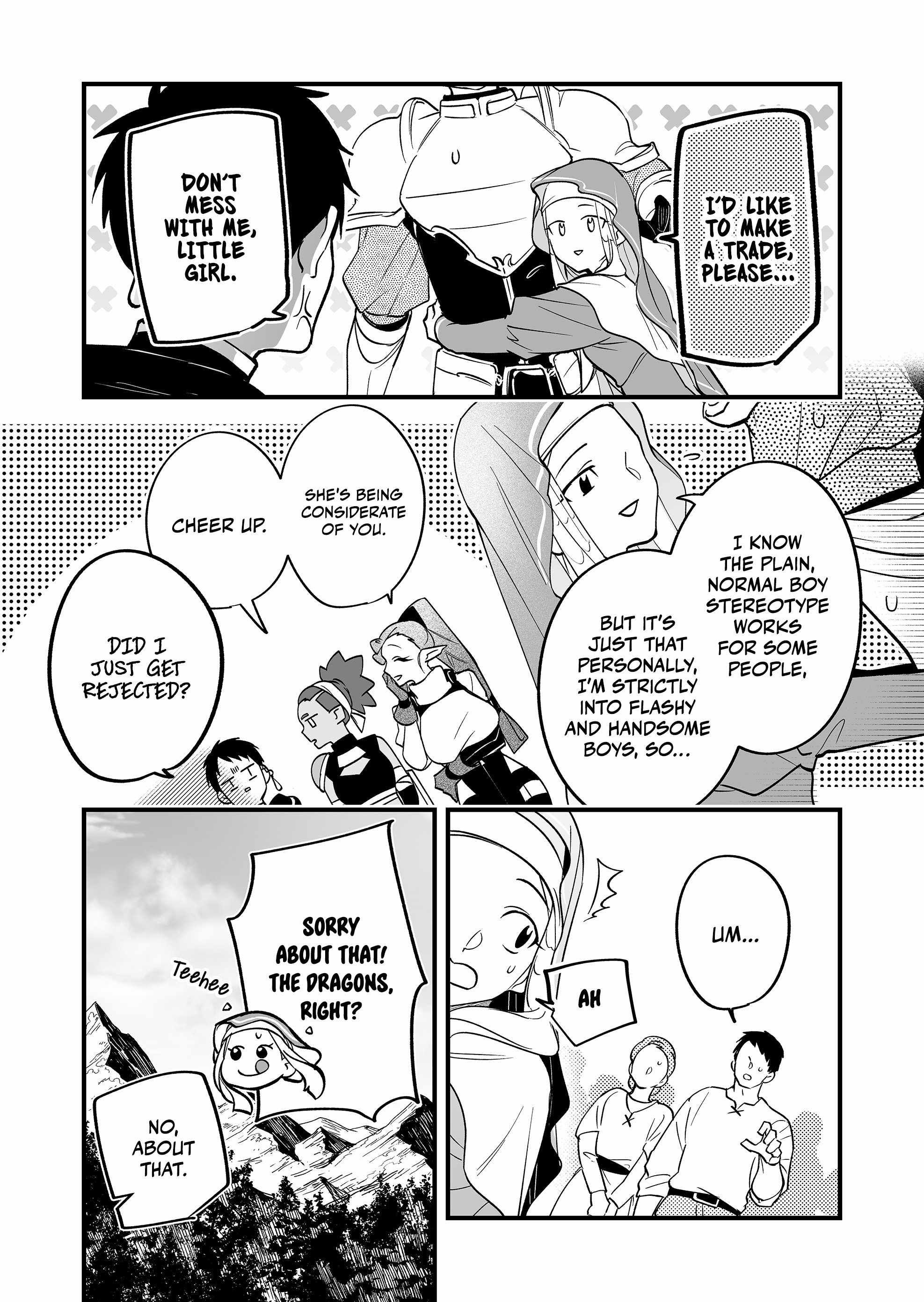 Hero's Party Want to Experience LOVE chapter 5 page 4