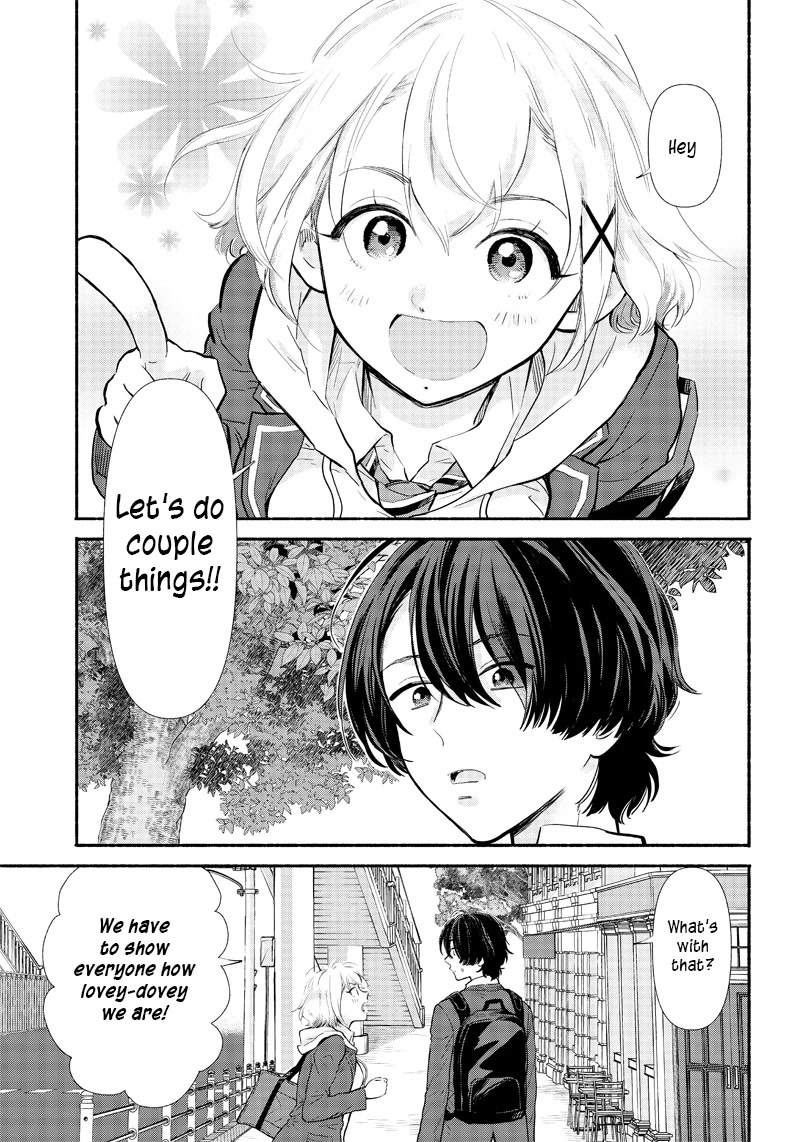 Hey, Wanna Go Out With Me? My Childhood Friend, a Beautiful Girl, Asked Me To Be Her Boyfriend, and I’ve Started a Camouflage Boyfriend chapter 3 page 3