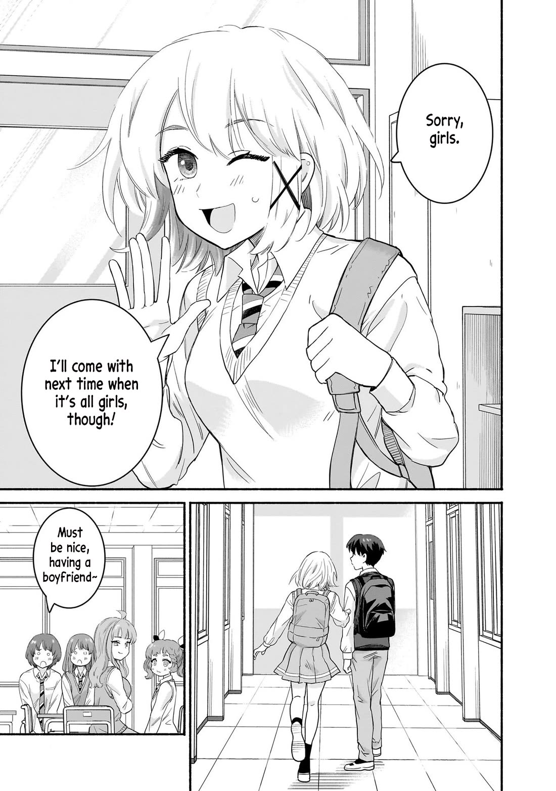 Hey, Wanna Go Out With Me? My Childhood Friend, a Beautiful Girl, Asked Me To Be Her Boyfriend, and I’ve Started a Camouflage Boyfriend chapter 37 page 3