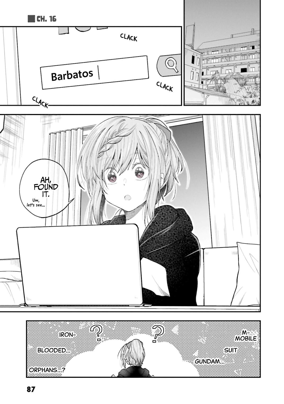 HG ni Koisuru Futari chapter 16 page 1