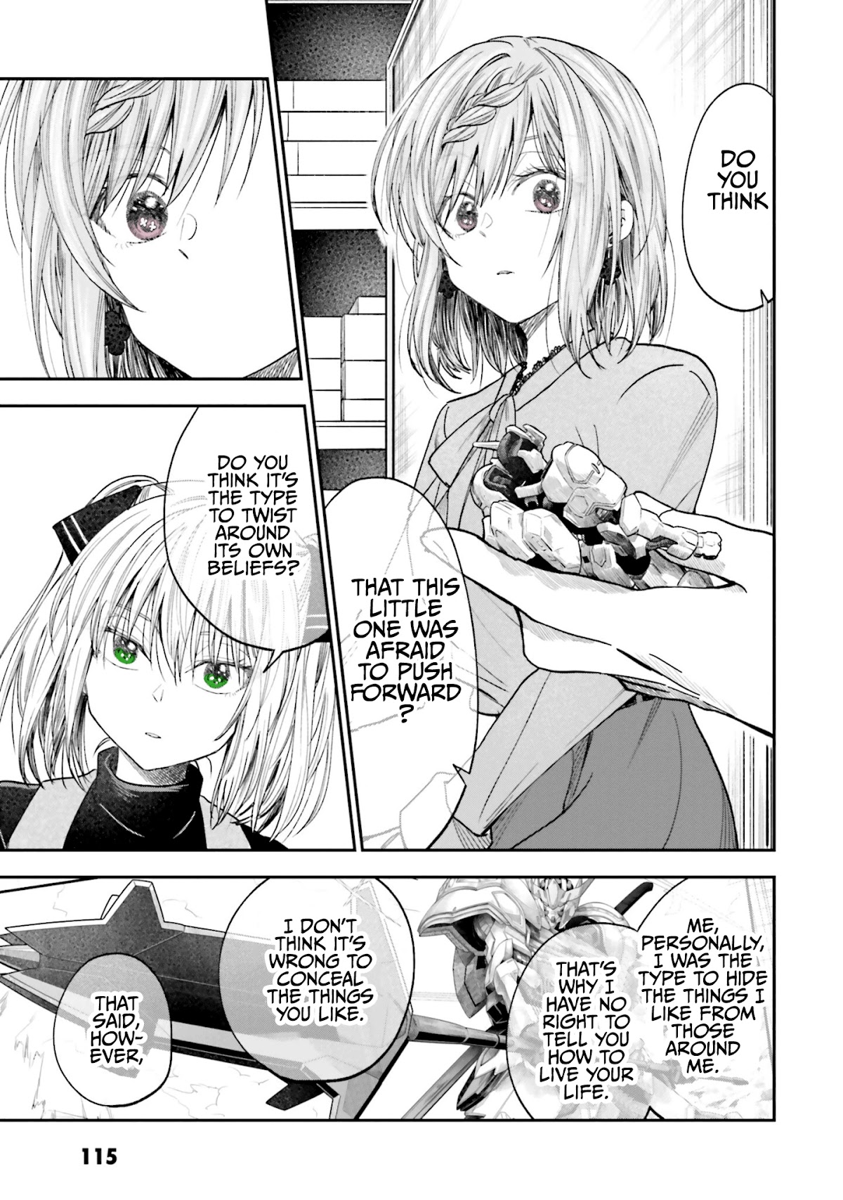 HG ni Koisuru Futari chapter 17 page 11