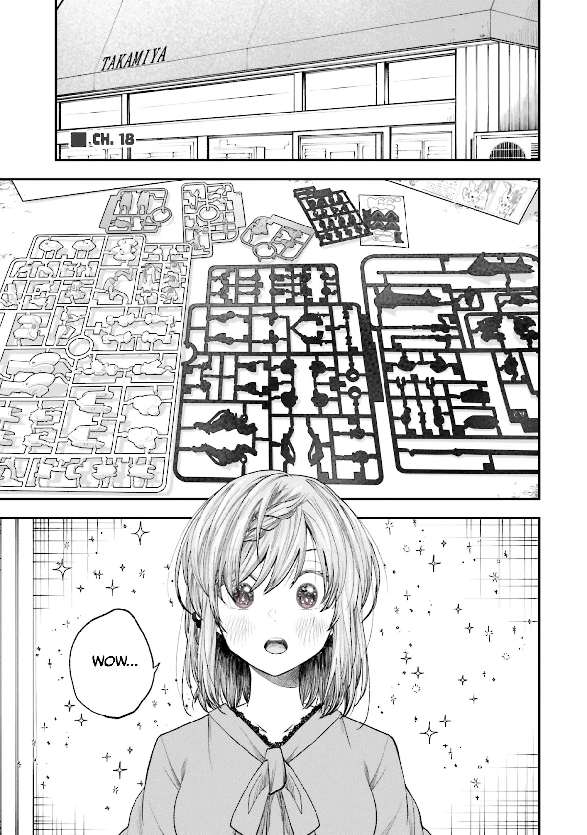 HG ni Koisuru Futari chapter 18 page 1