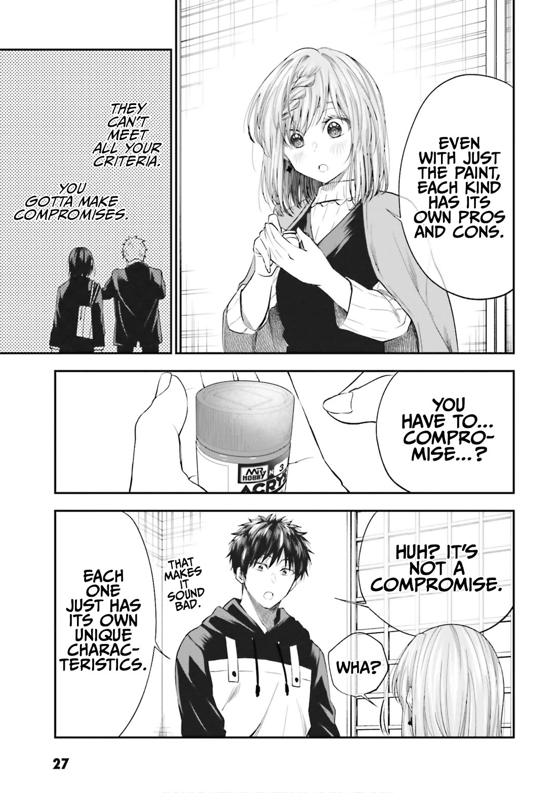 HG ni Koisuru Futari chapter 27 page 11