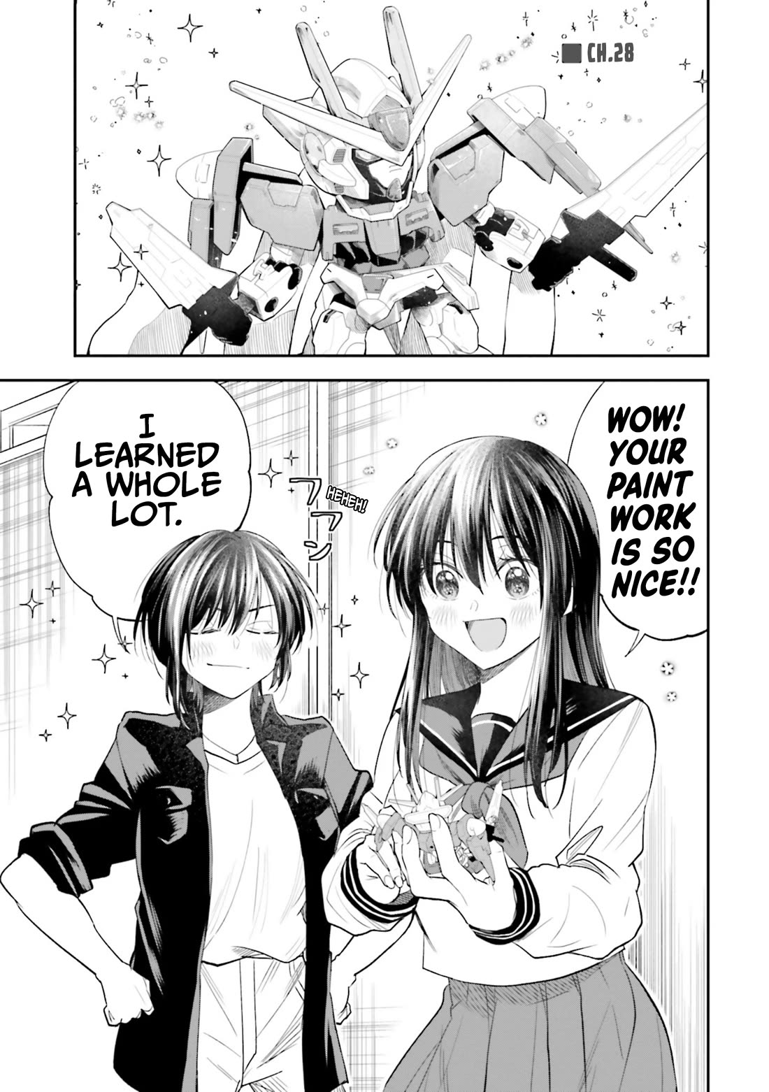 HG ni Koisuru Futari chapter 28 page 1