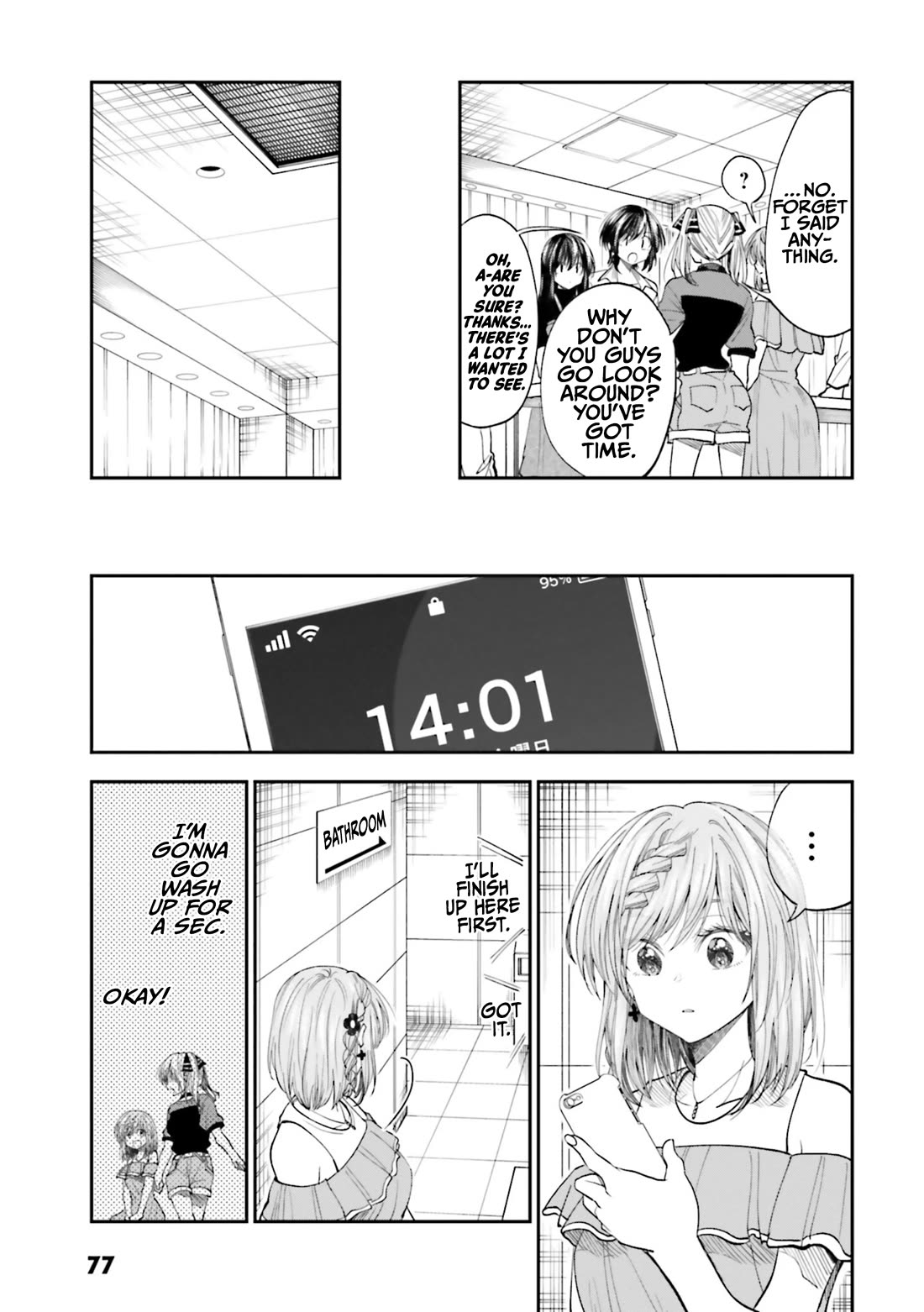HG ni Koisuru Futari chapter 30 page 9