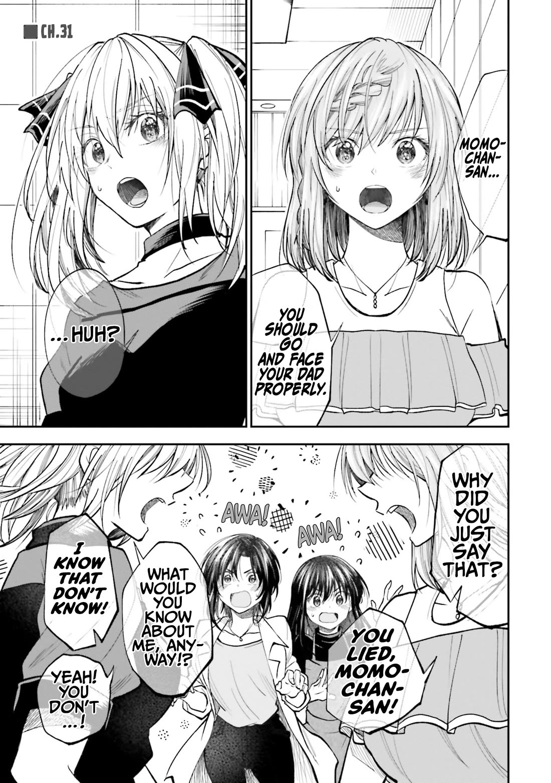 HG ni Koisuru Futari chapter 31 page 1