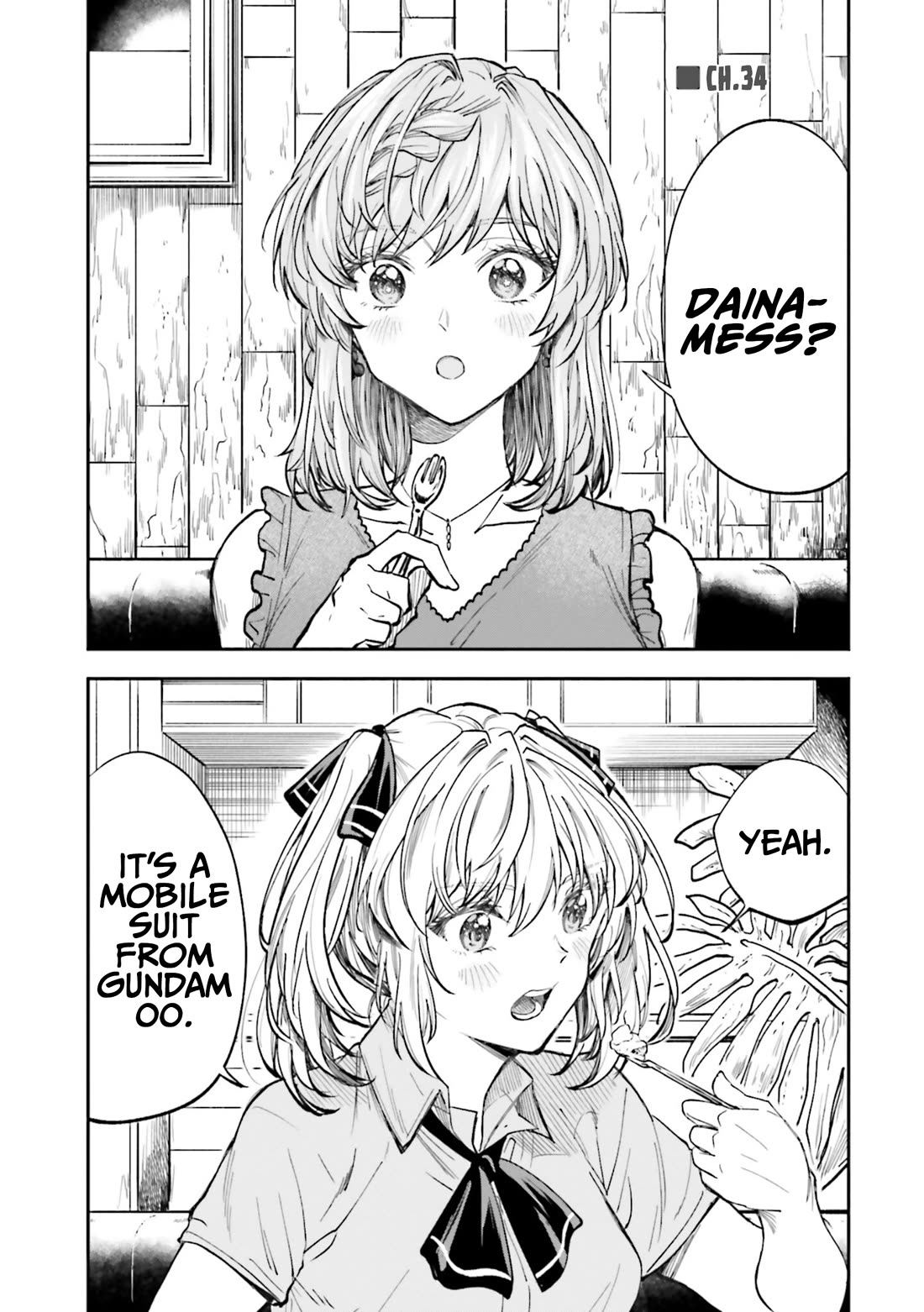 HG ni Koisuru Futari chapter 34 page 1