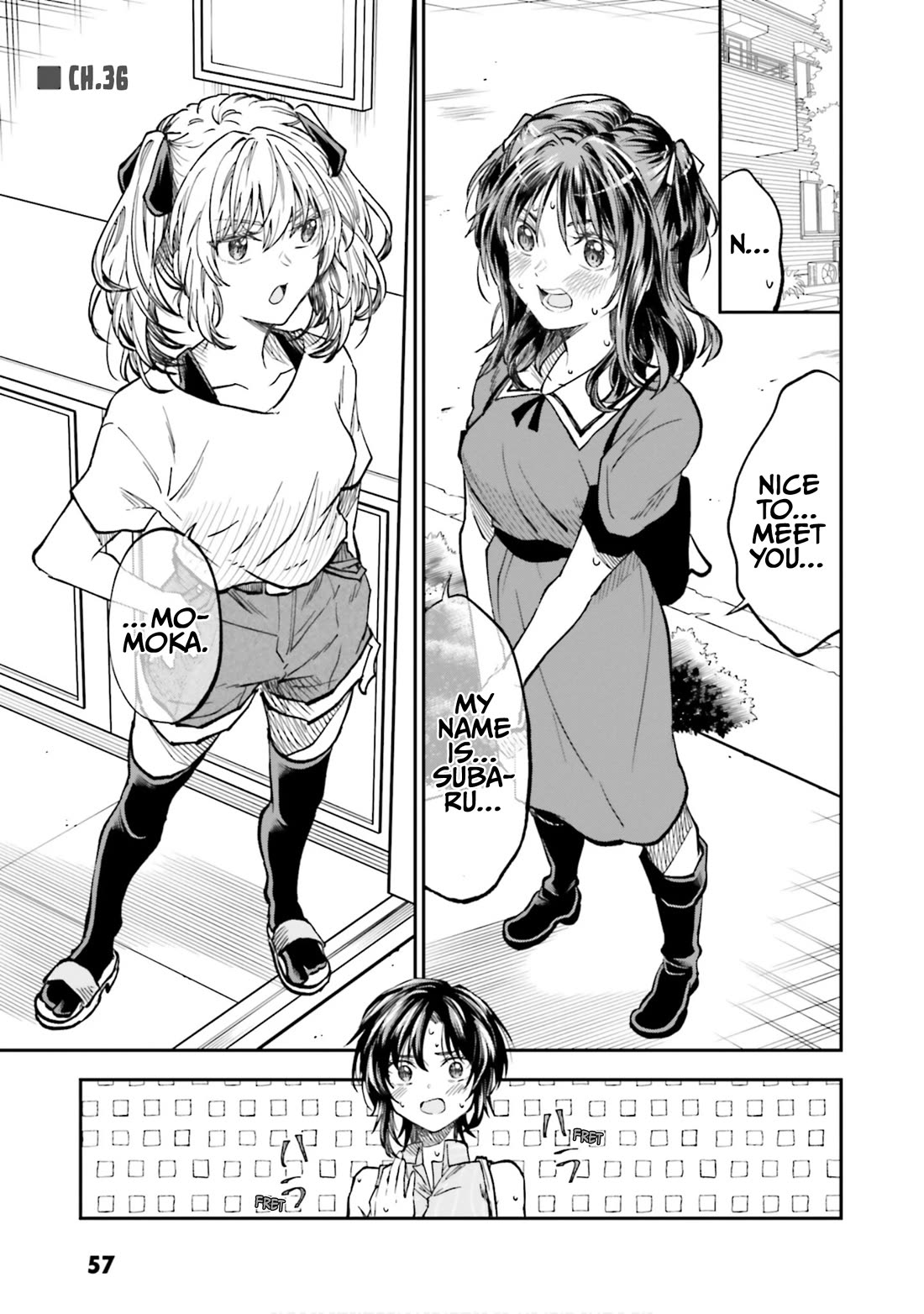 HG ni Koisuru Futari chapter 36 page 1