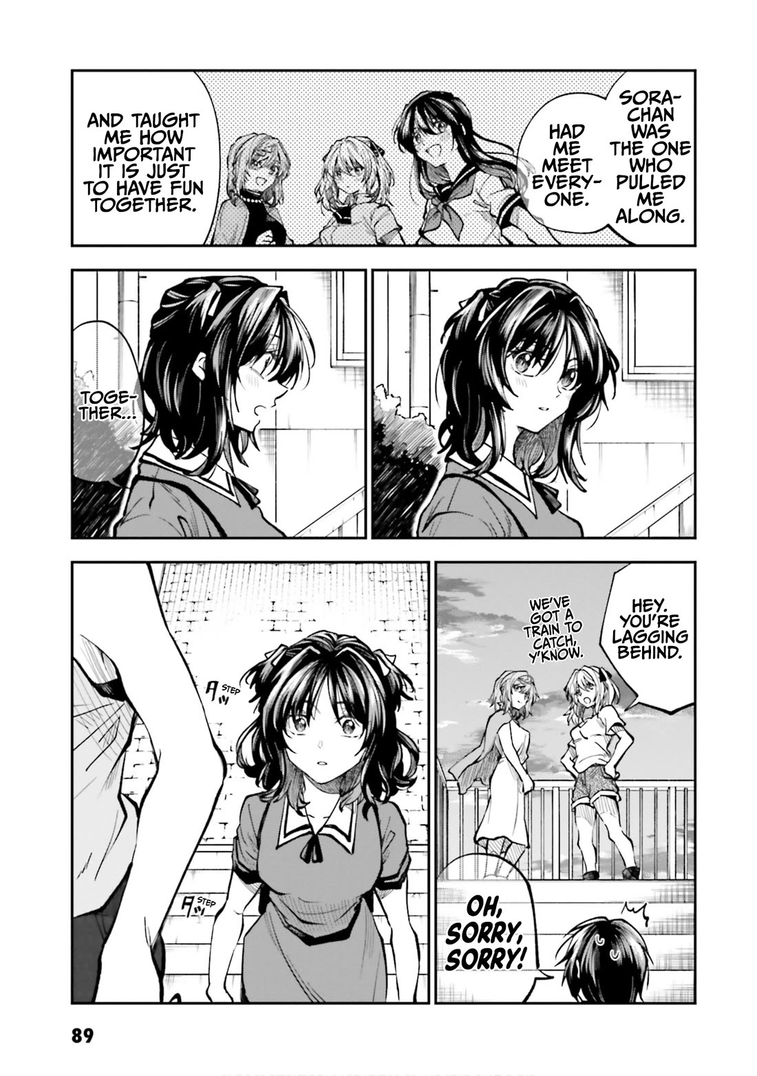 HG ni Koisuru Futari chapter 37 page 9